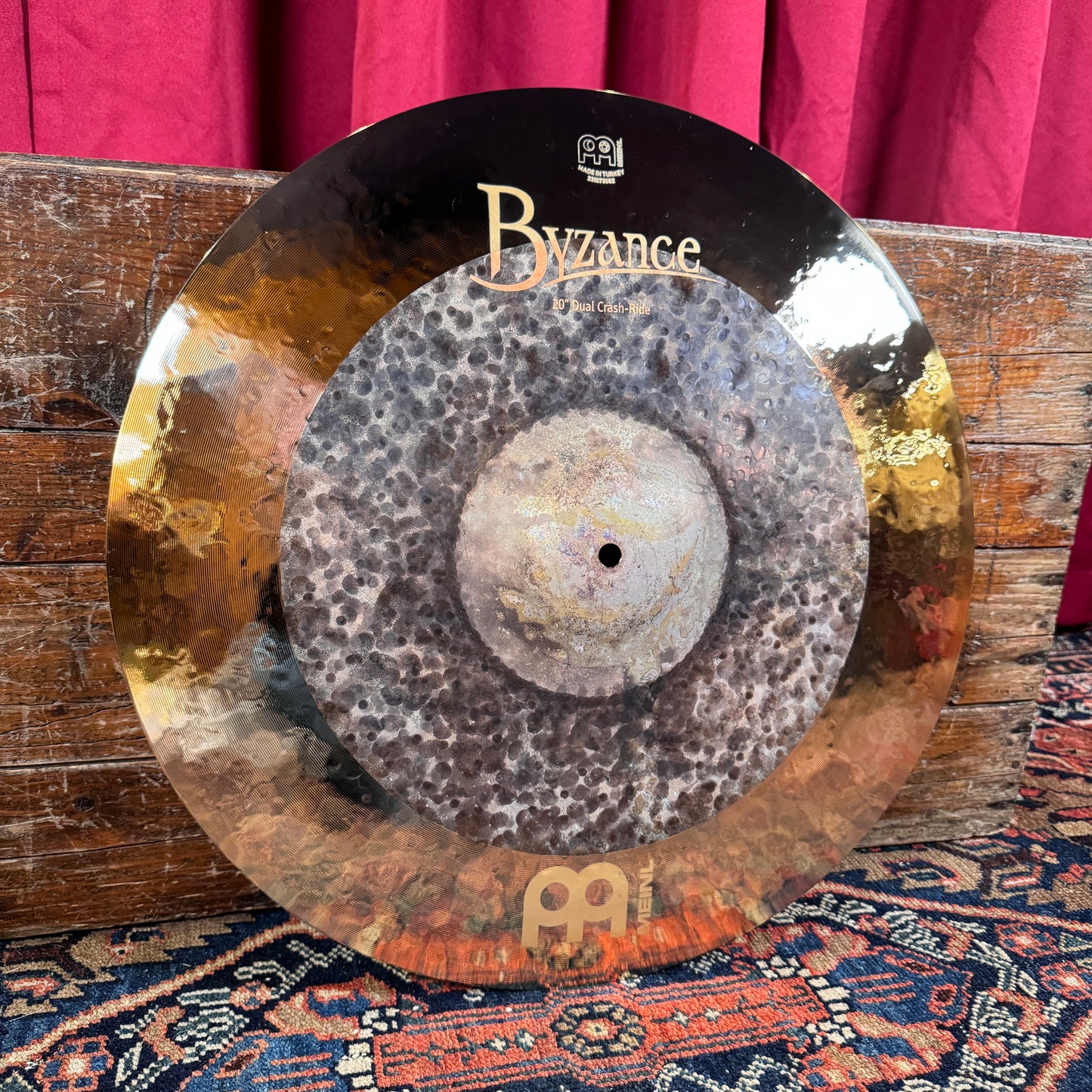 20" Meinl Byzance Dual Crash-Ride Cymbal 1798g *Video Demo*