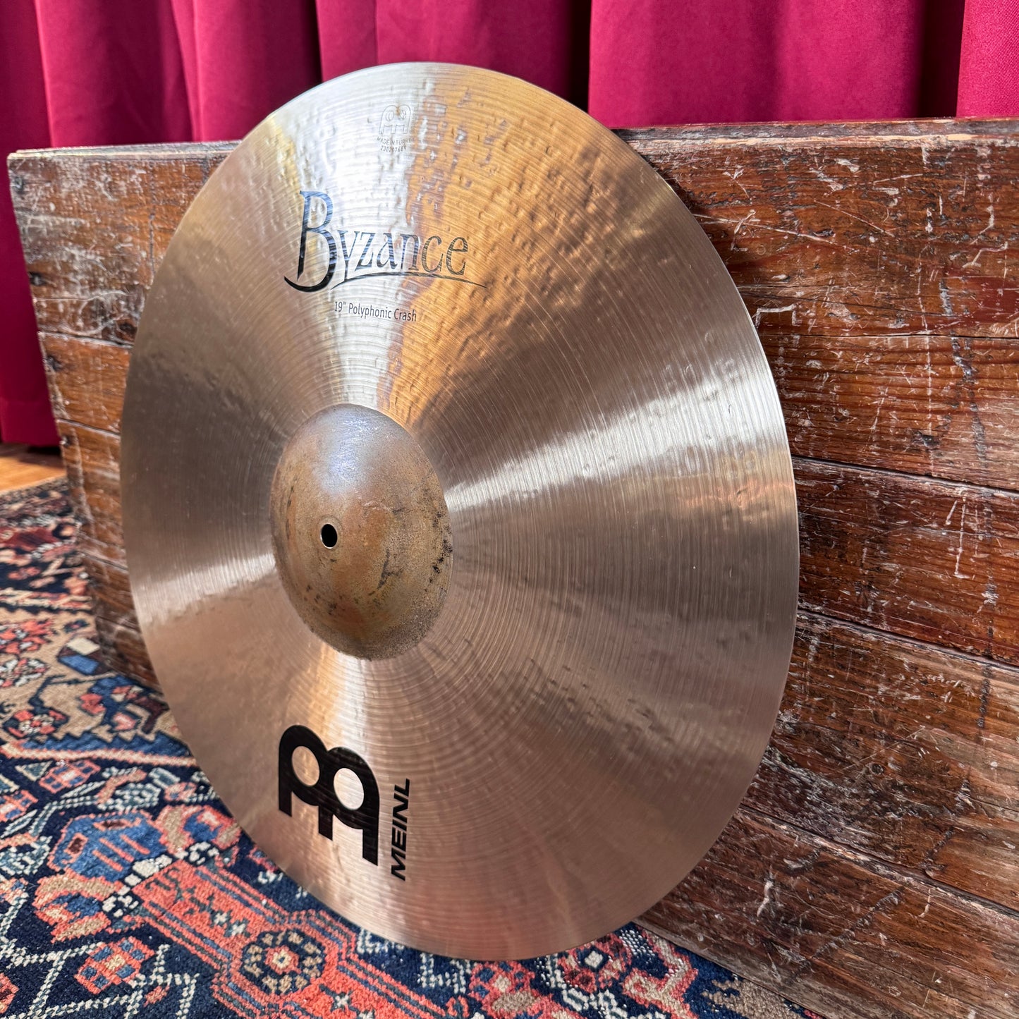 19" Meinl Byzance Traditional Polyphonic Crash Cymbal 1632g *Video Demo*