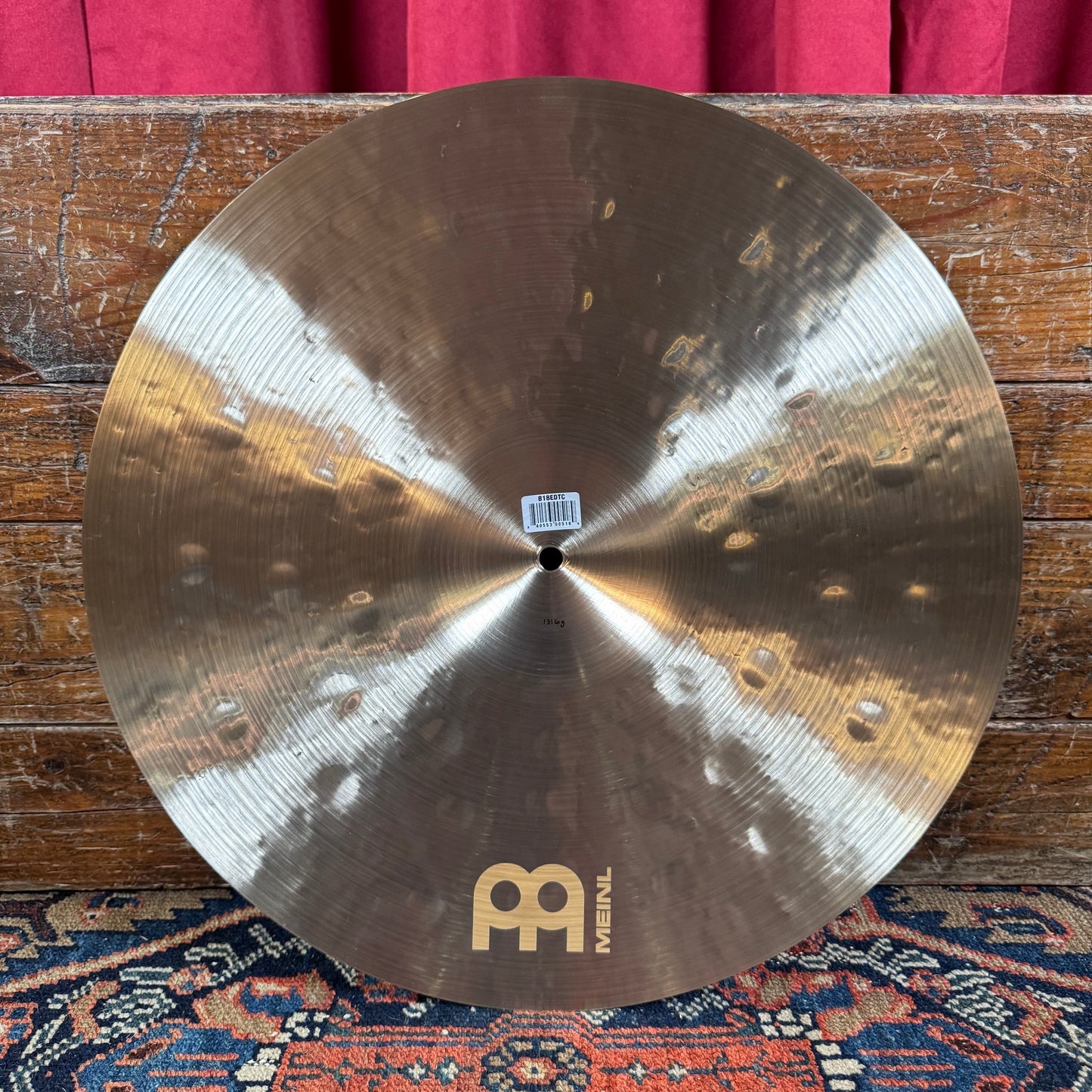 18" Meinl Byzance Extra Dry Thin Crash Cymbal 1316g *Video Demo*