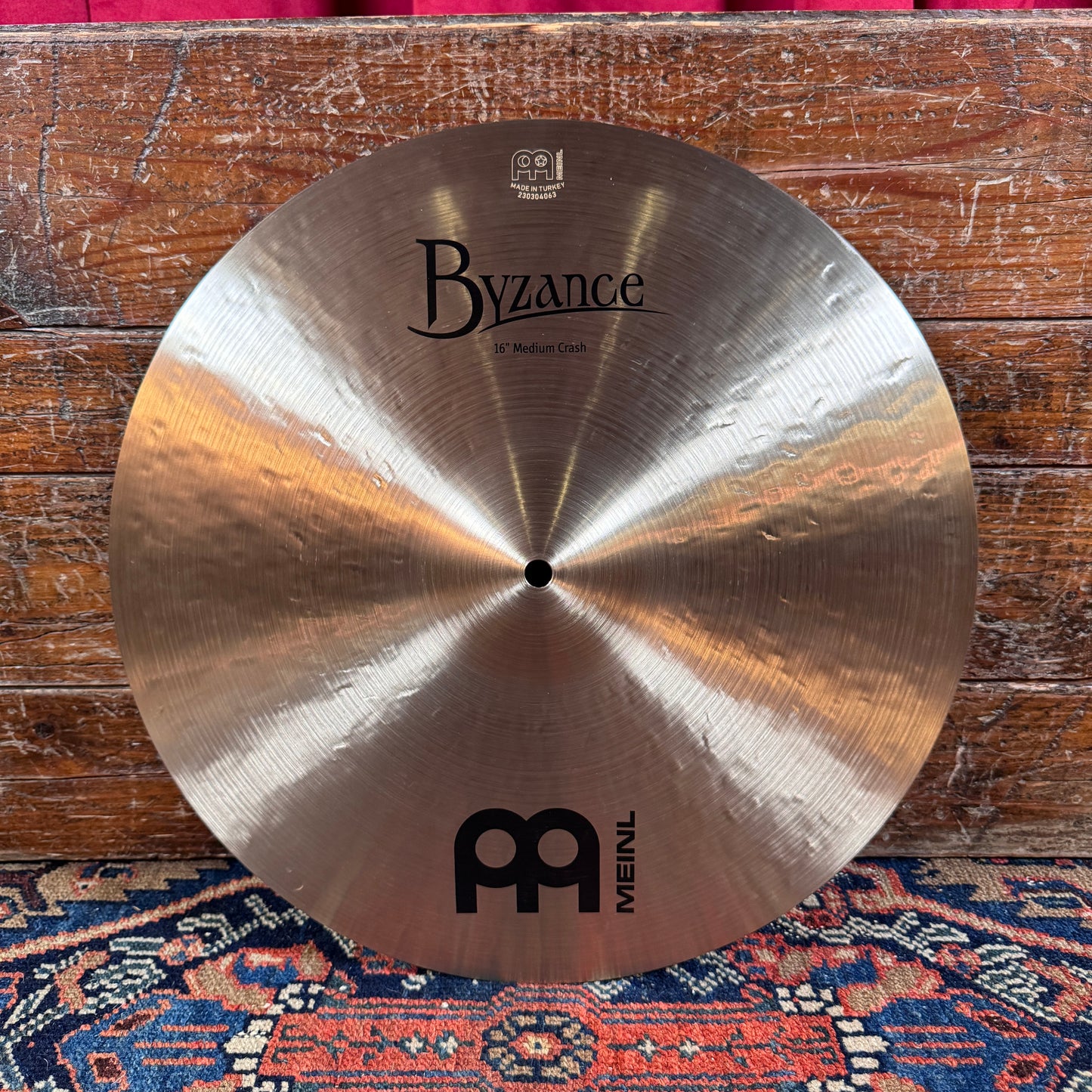 16" Meinl Byzance Traditional Medium Crash Cymbal 1260g *Video Demo*