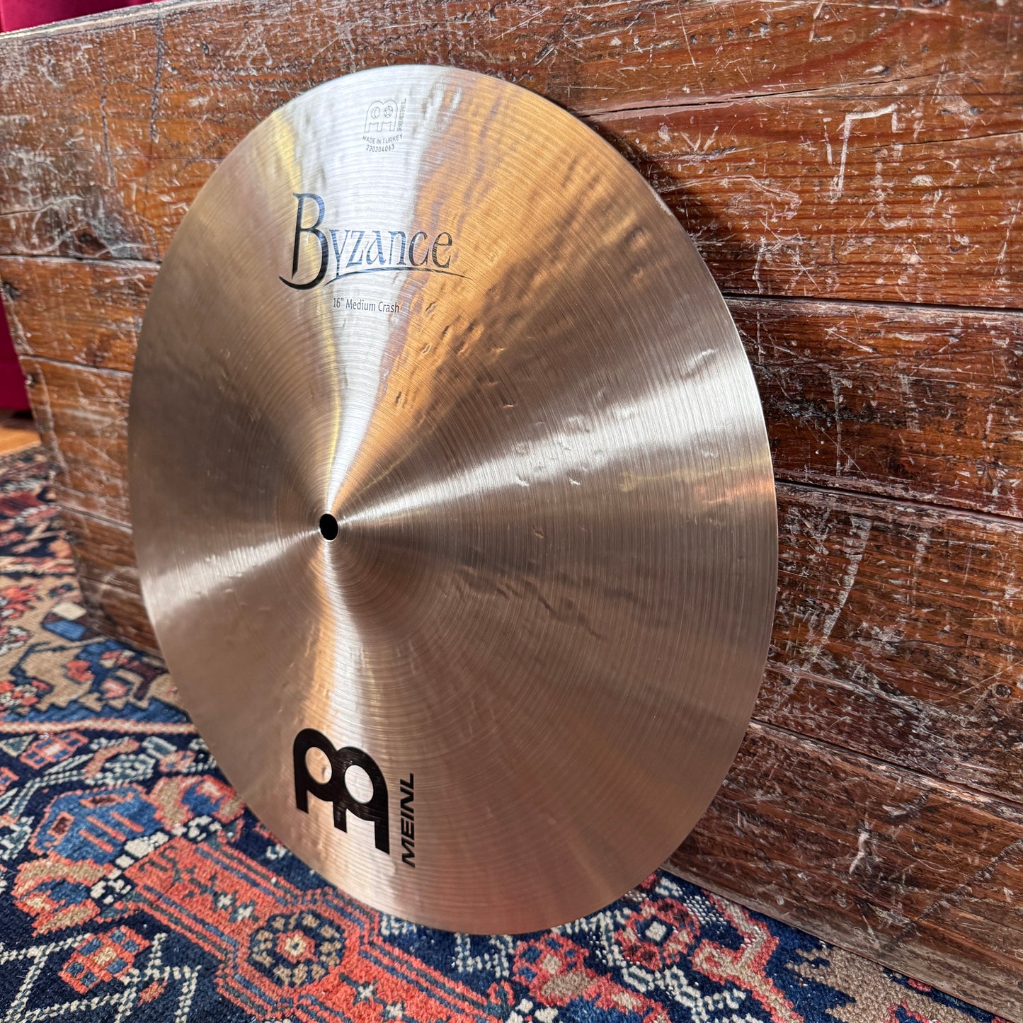 16" Meinl Byzance Traditional Medium Crash Cymbal 1260g *Video Demo*