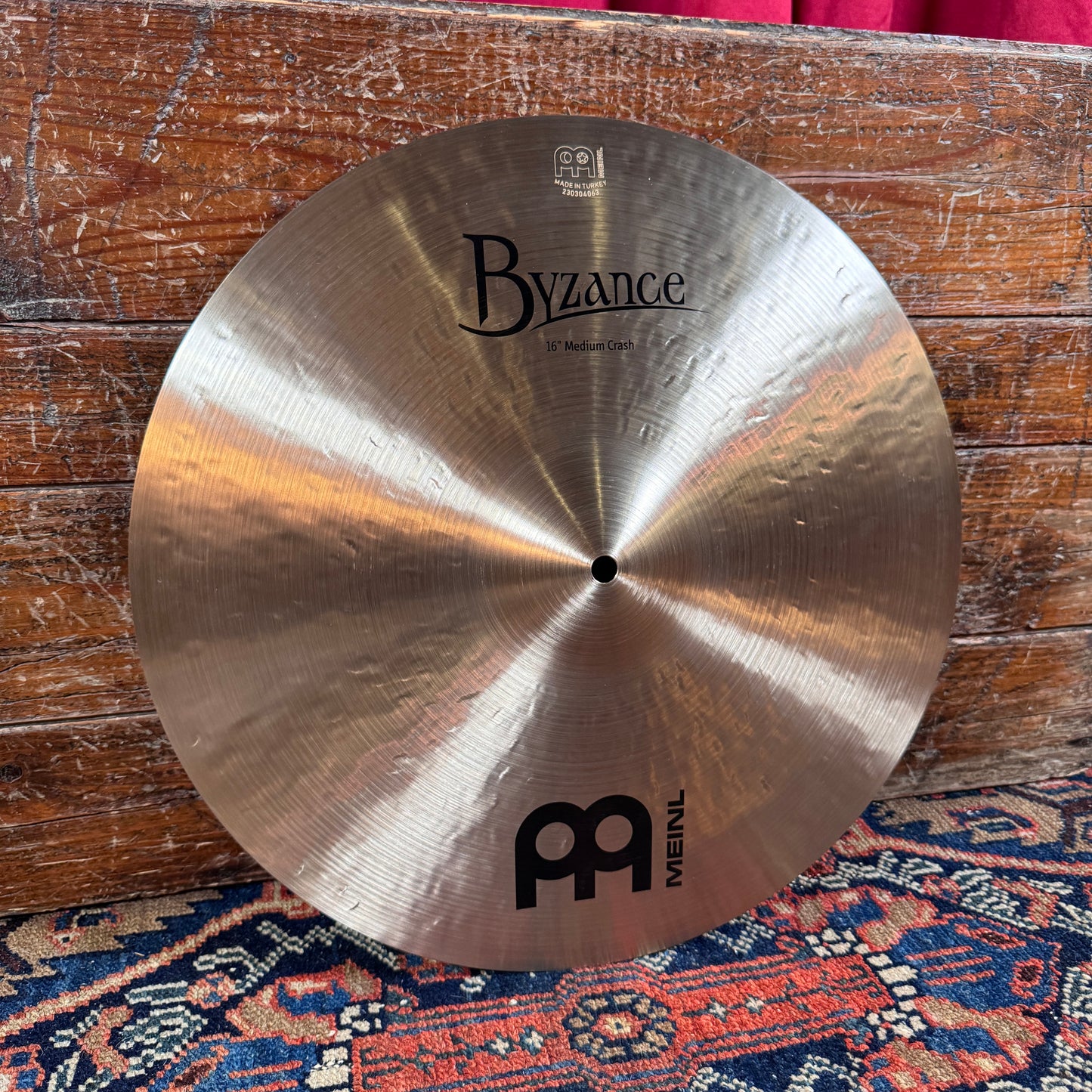 16" Meinl Byzance Traditional Medium Crash Cymbal 1260g *Video Demo*