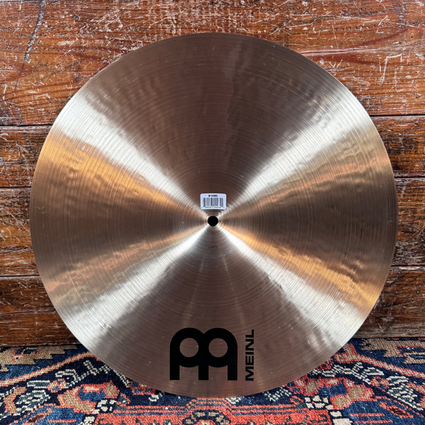 16" Meinl Byzance Traditional Medium Crash Cymbal 1260g *Video Demo*