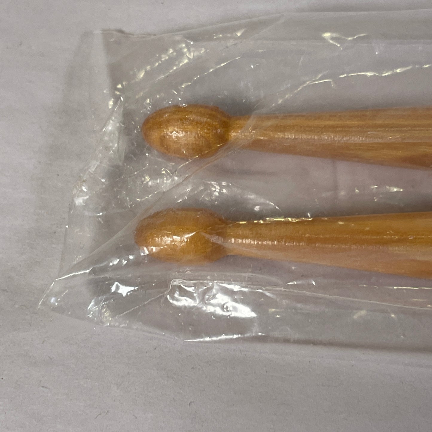 1970s Sonor Rock Model 4A Wood Tip Drum Sticks w/ Original Bag NOS USA