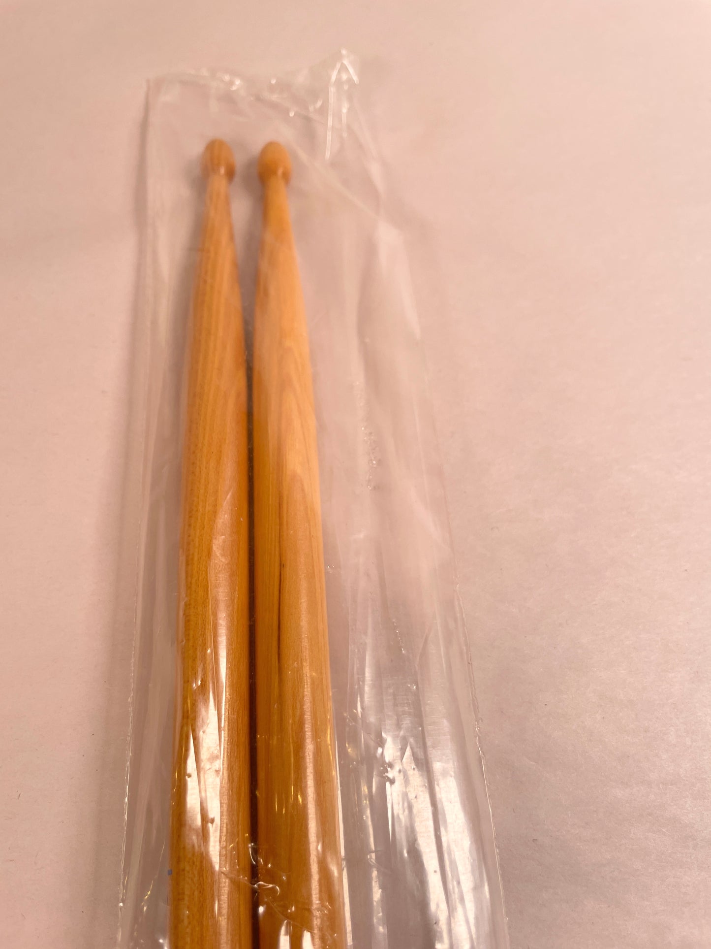 1970s Sonor Rock Model 4A Wood Tip Drum Sticks w/ Original Bag NOS USA