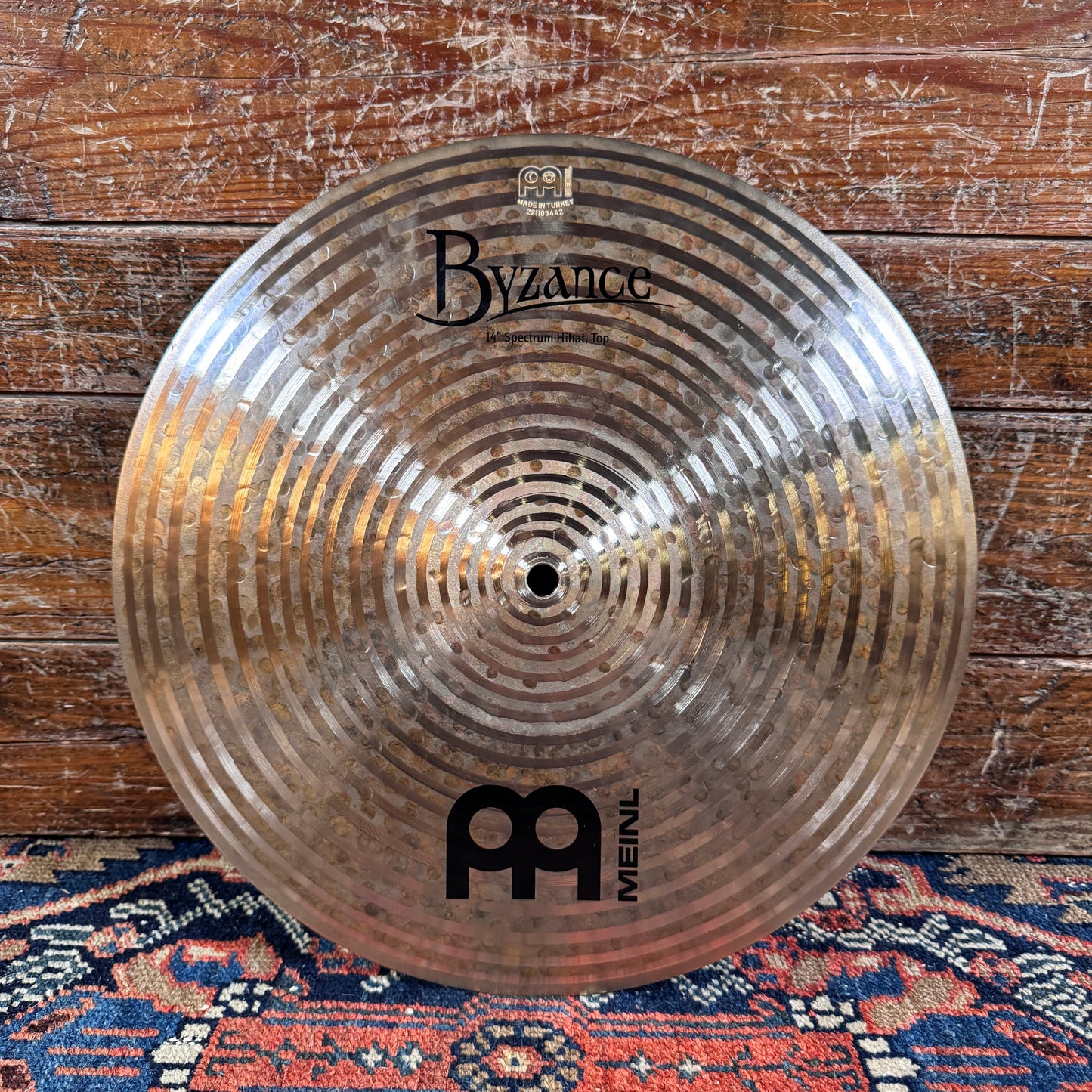 14" Meinl Byzance Dark Spectrum Hi-Hat Cymbal Pair 1134g/1532g *Video Demo*