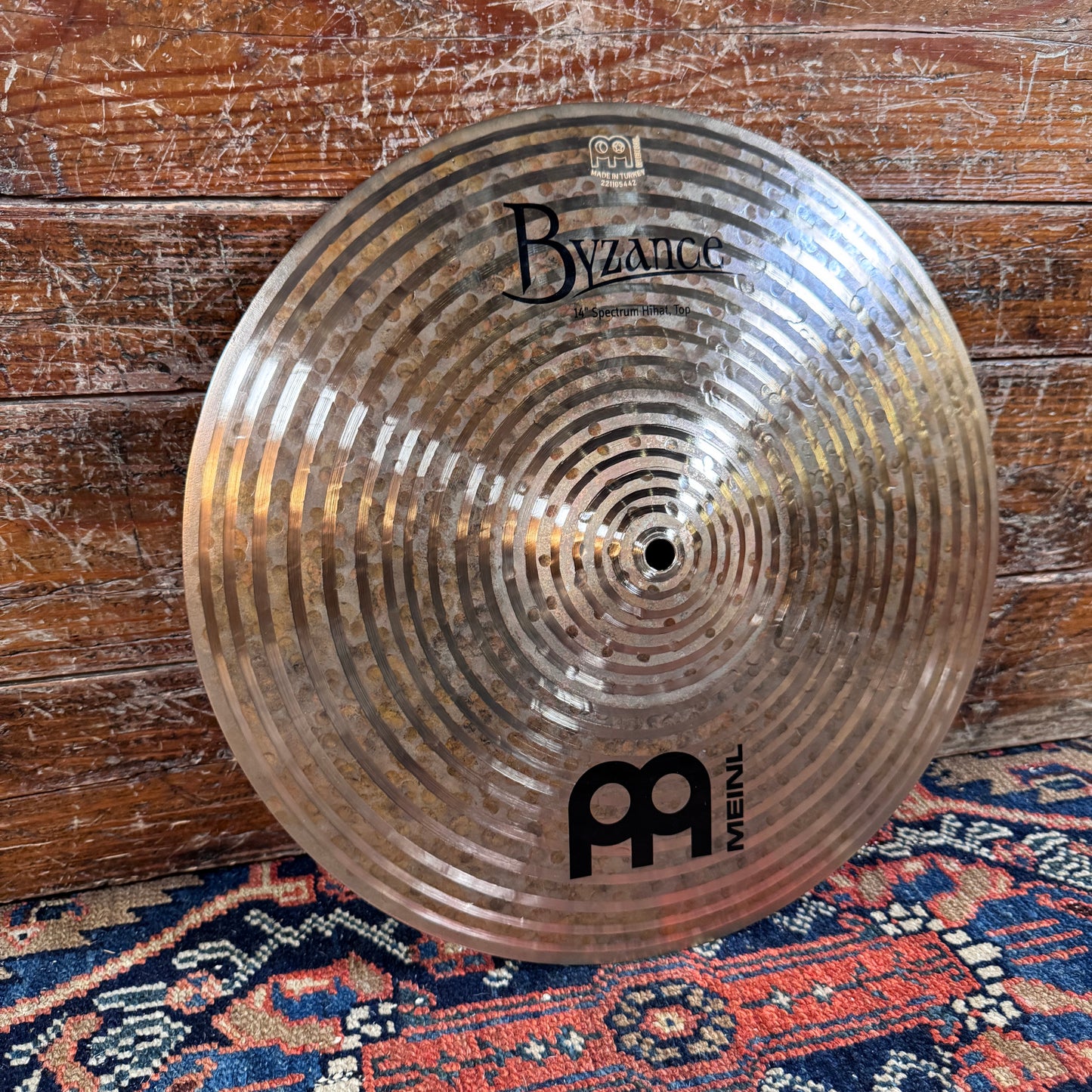 14" Meinl Byzance Dark Spectrum Hi-Hat Cymbal Pair 1134g/1532g *Video Demo*