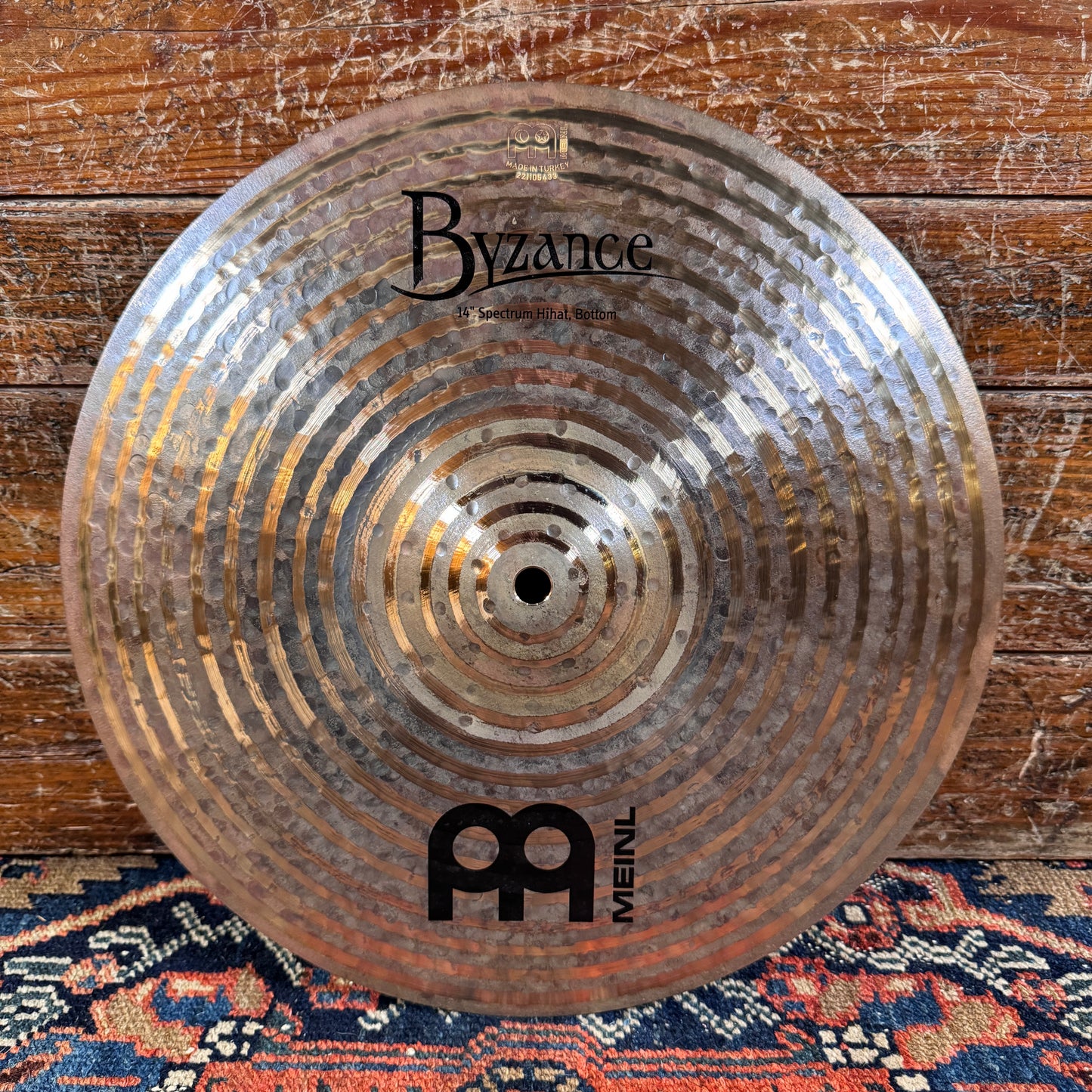 14" Meinl Byzance Dark Spectrum Hi-Hat Cymbal Pair 1134g/1532g *Video Demo*