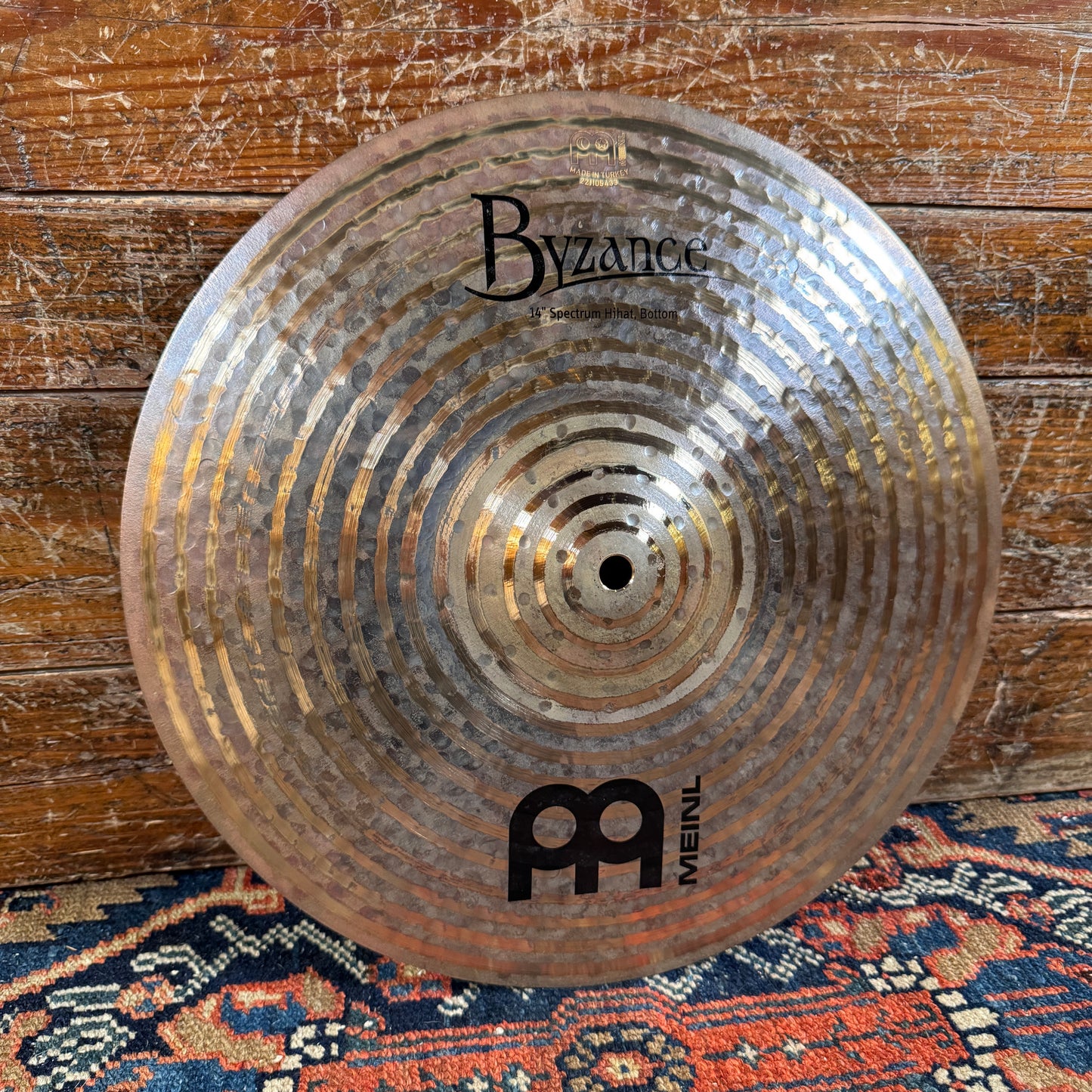 14" Meinl Byzance Dark Spectrum Hi-Hat Cymbal Pair 1134g/1532g *Video Demo*