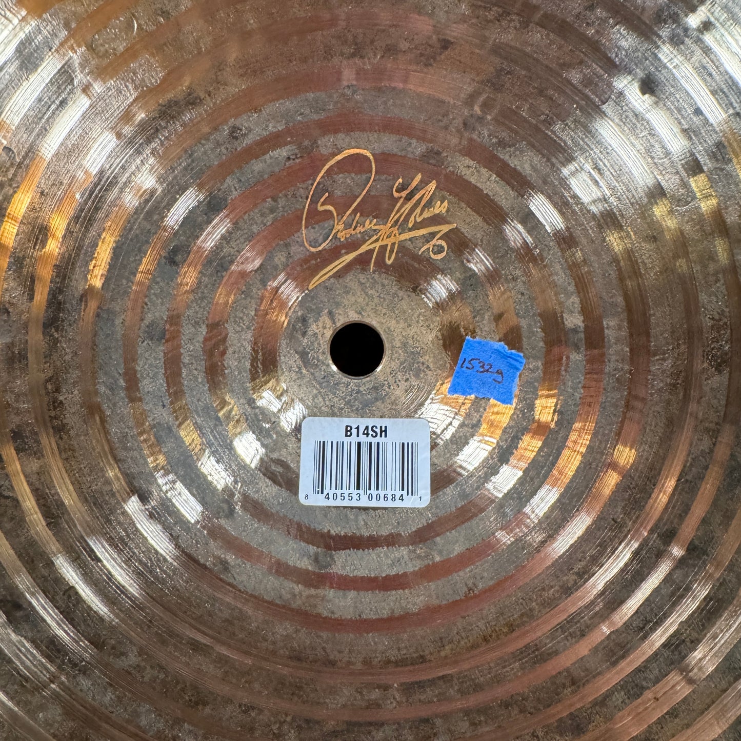 14" Meinl Byzance Dark Spectrum Hi-Hat Cymbal Pair 1134g/1532g *Video Demo*