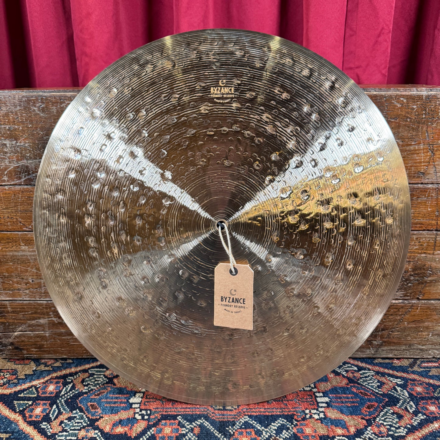 21" Meinl Byzance Foundry Reserve Flat Ride Cymbal 2140g *Video Demo*