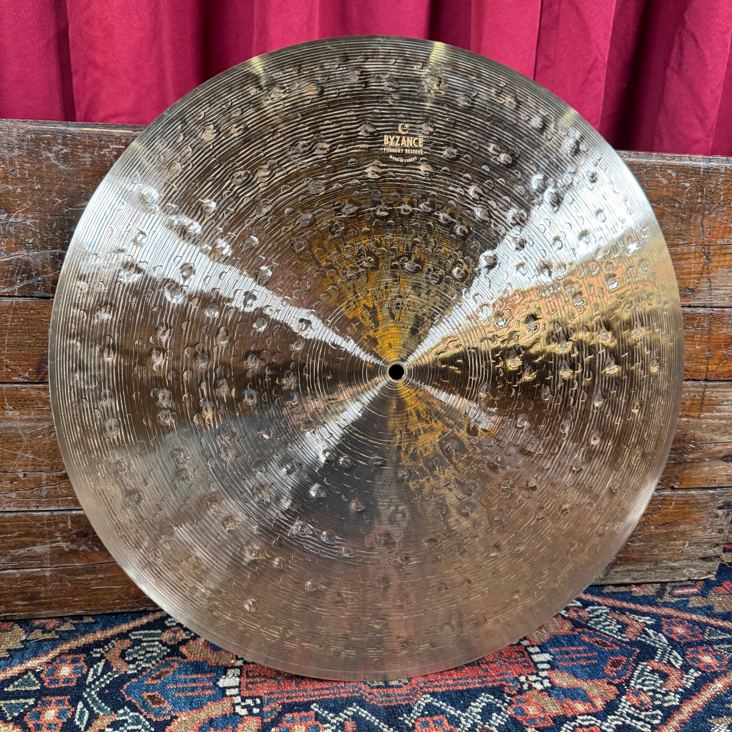 21" Meinl Byzance Foundry Reserve Flat Ride Cymbal 2140g *Video Demo*