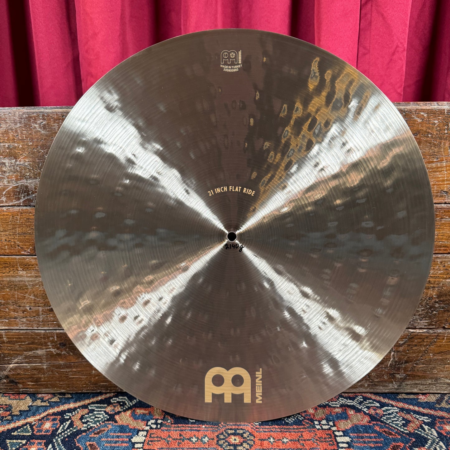 21" Meinl Byzance Foundry Reserve Flat Ride Cymbal 2140g *Video Demo*