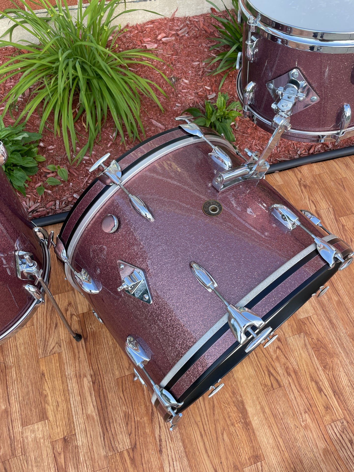 1960s Gretsch Round Badge Progressive Jazz Drum Set 20/12/14