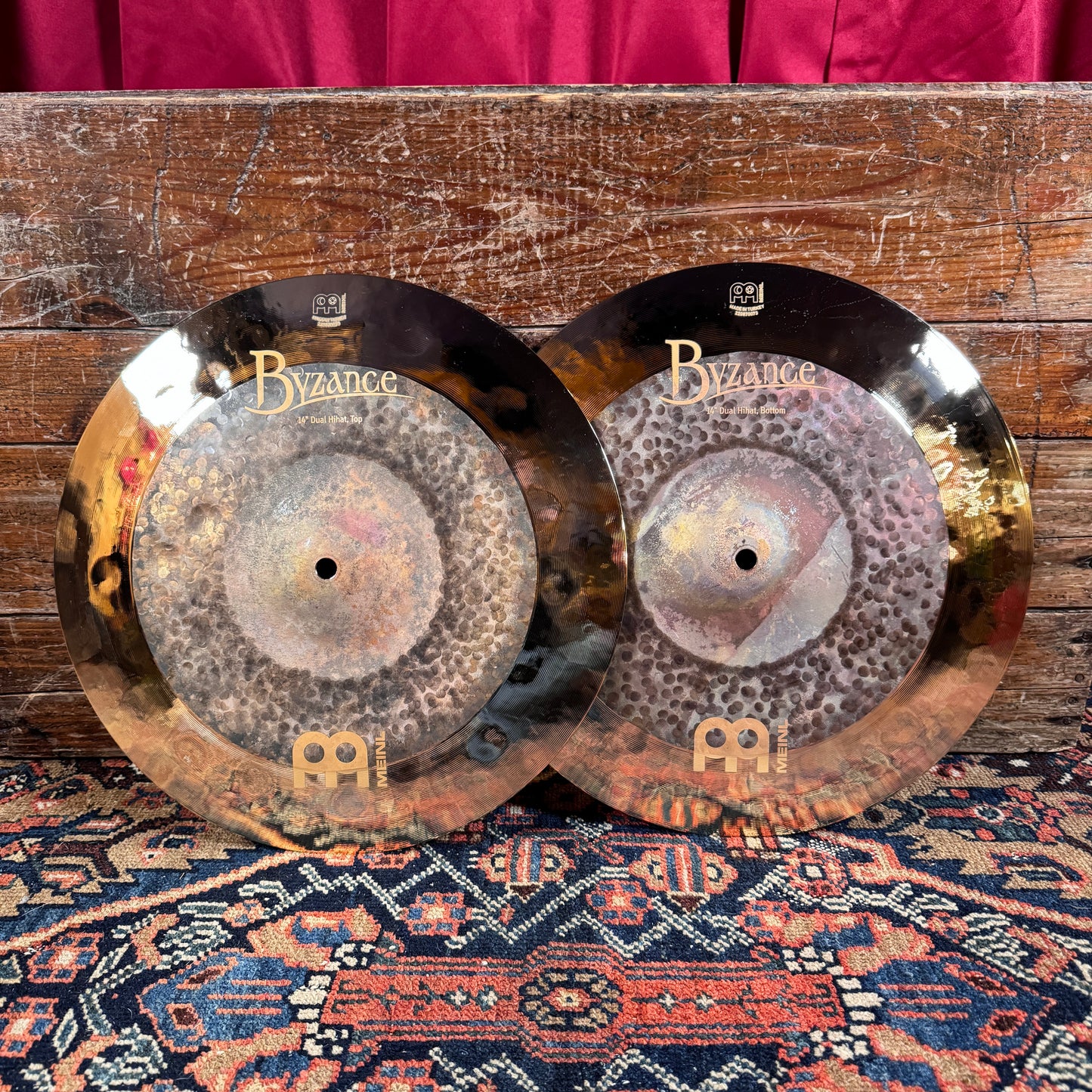 14" Meinl Byzance Dual Hi-Hat Cymbal Pair 898g/1078g *Video Demo*