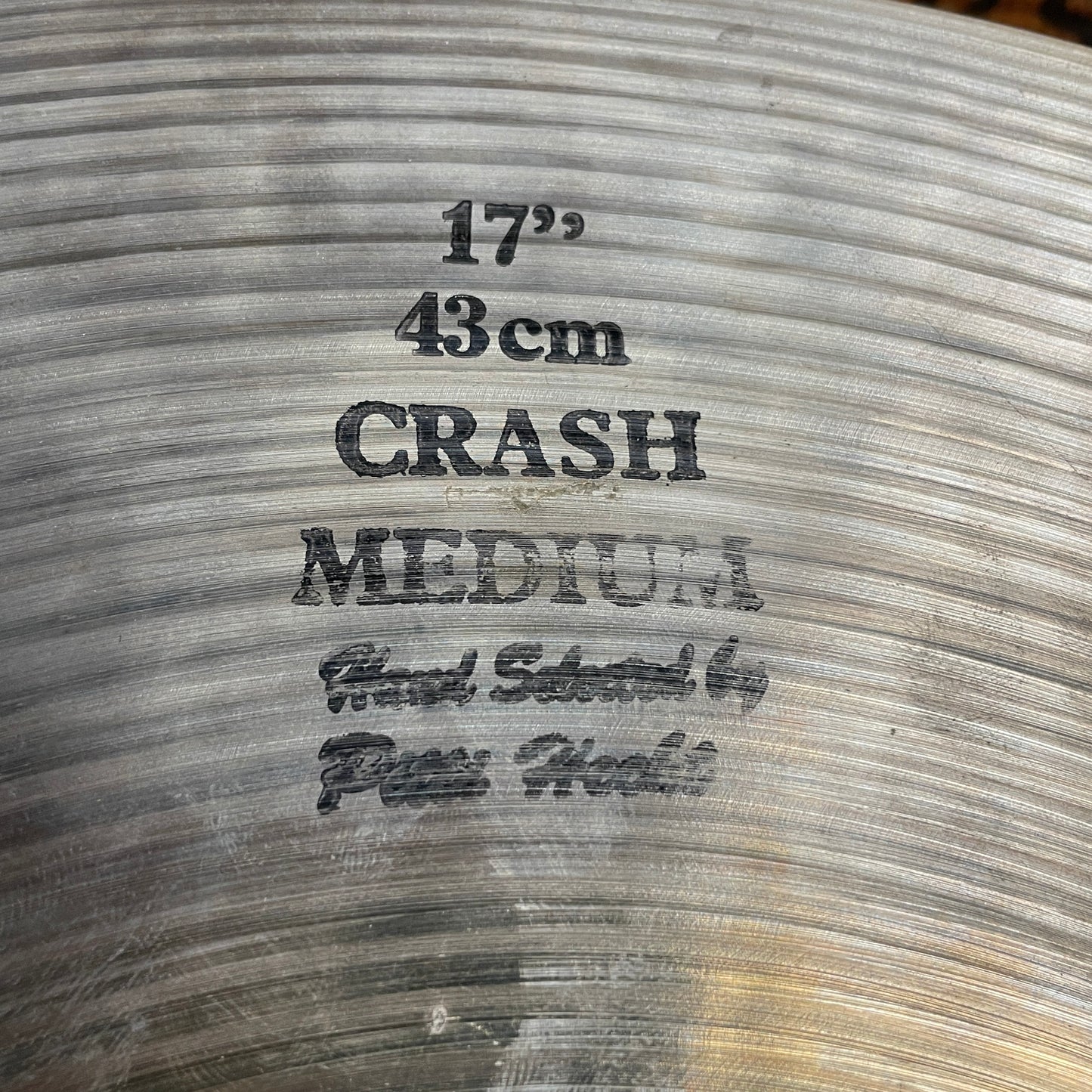 17" Istanbul Mehmet Medium Crash Cymbal 1270g *Video Demo*