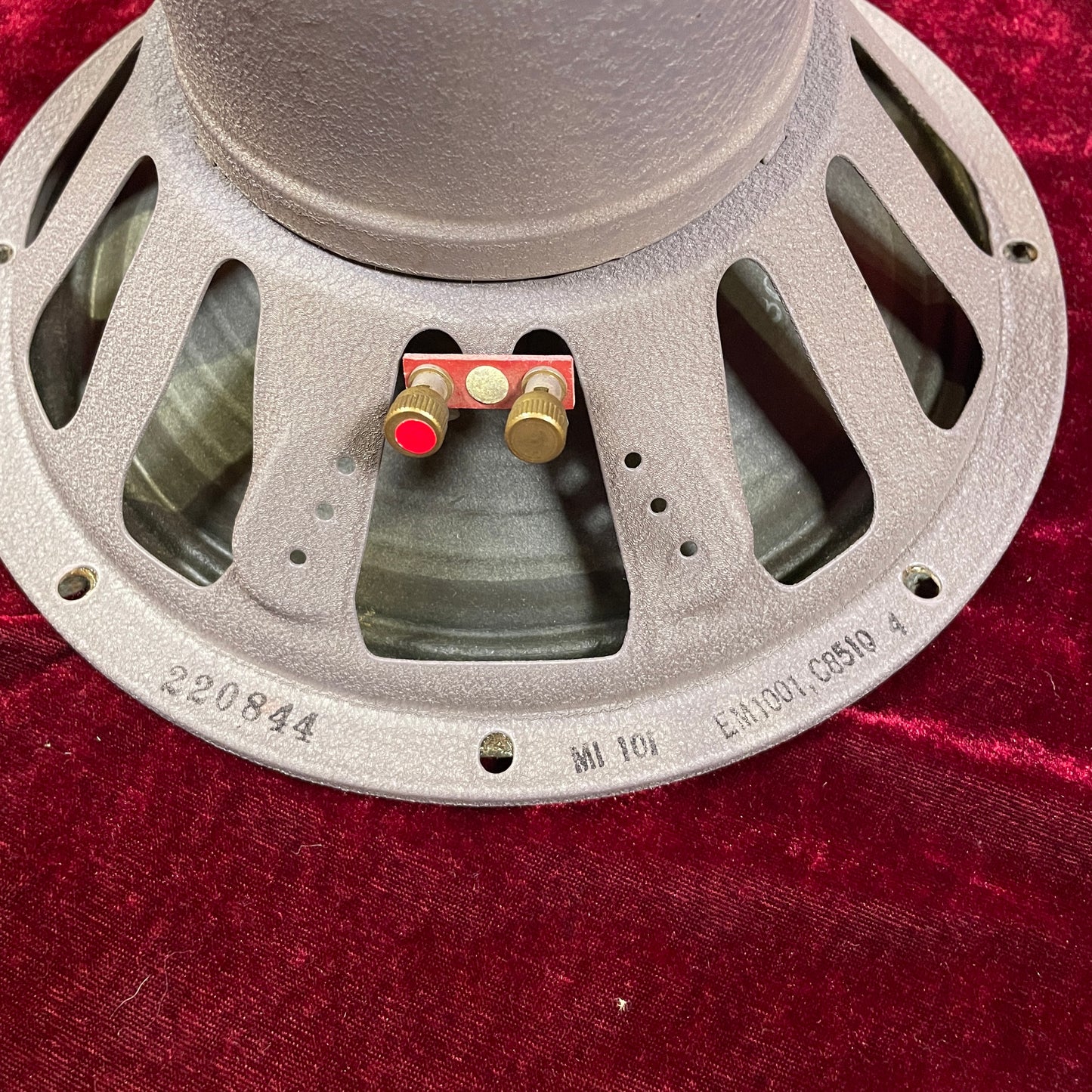 1968 Jensen 10" 40W Vibranto MI-101 EM-1001 Guitar Speaker Pair 8 Ohm (Stock #23 & 24)