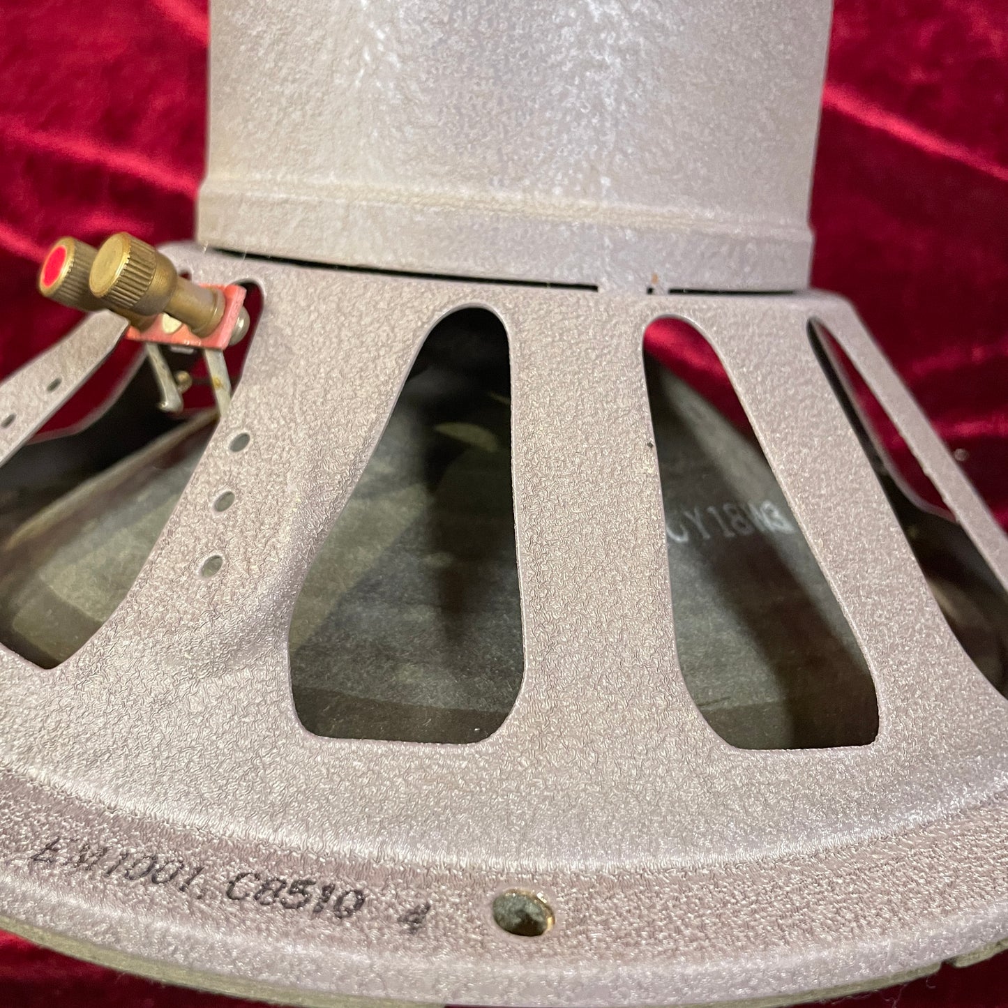 1968 Jensen 10" 40W Vibranto MI-101 EM-1001 Guitar Speaker Pair 8 Ohm (Stock #23 & 24)