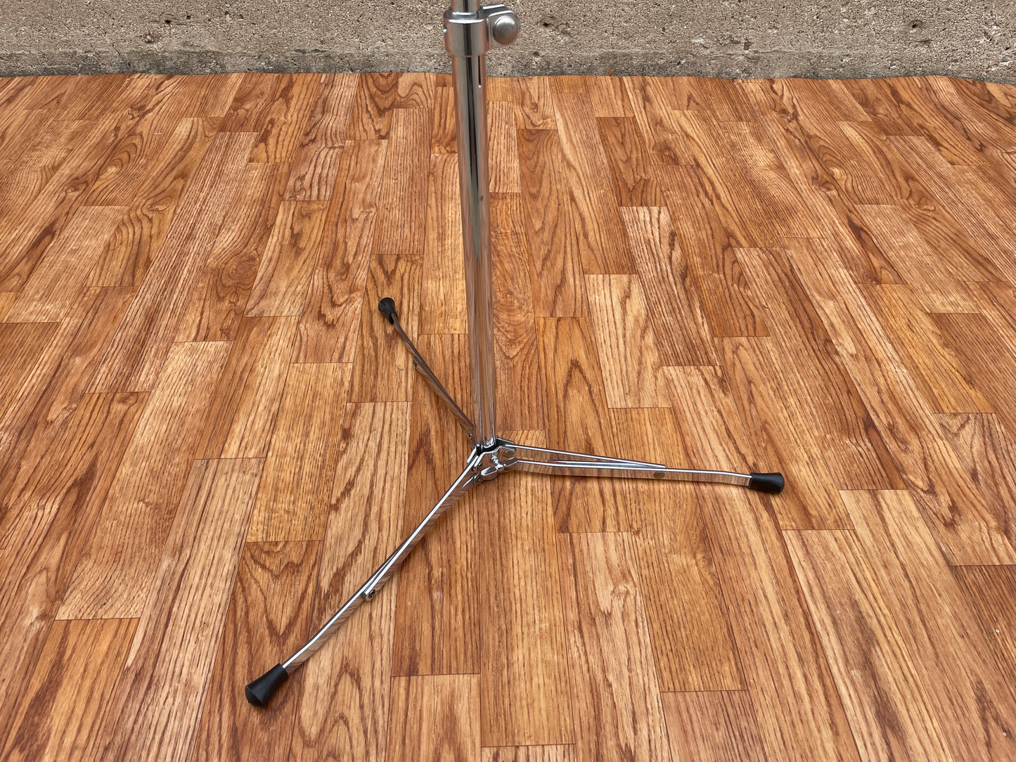 1960s Ludwig Round Tilter 1400 Straight Flat Base Cymbal Stand #2