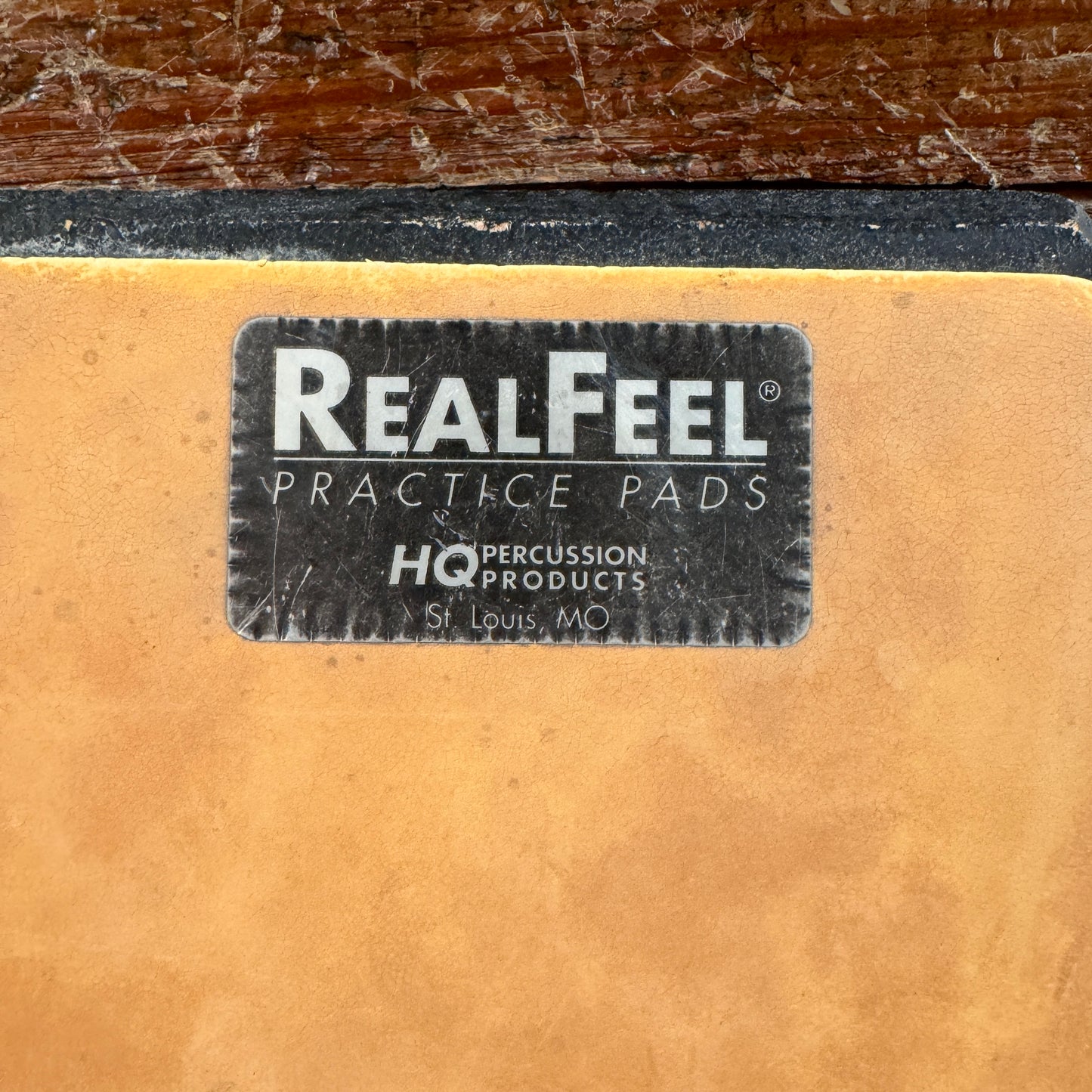HQ Percussion 12" RealFeel Single Sided Practice Pad 1st Generation