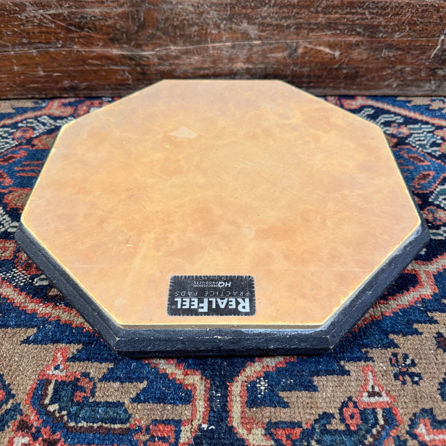 HQ Percussion 12" RealFeel Single Sided Practice Pad 1st Generation