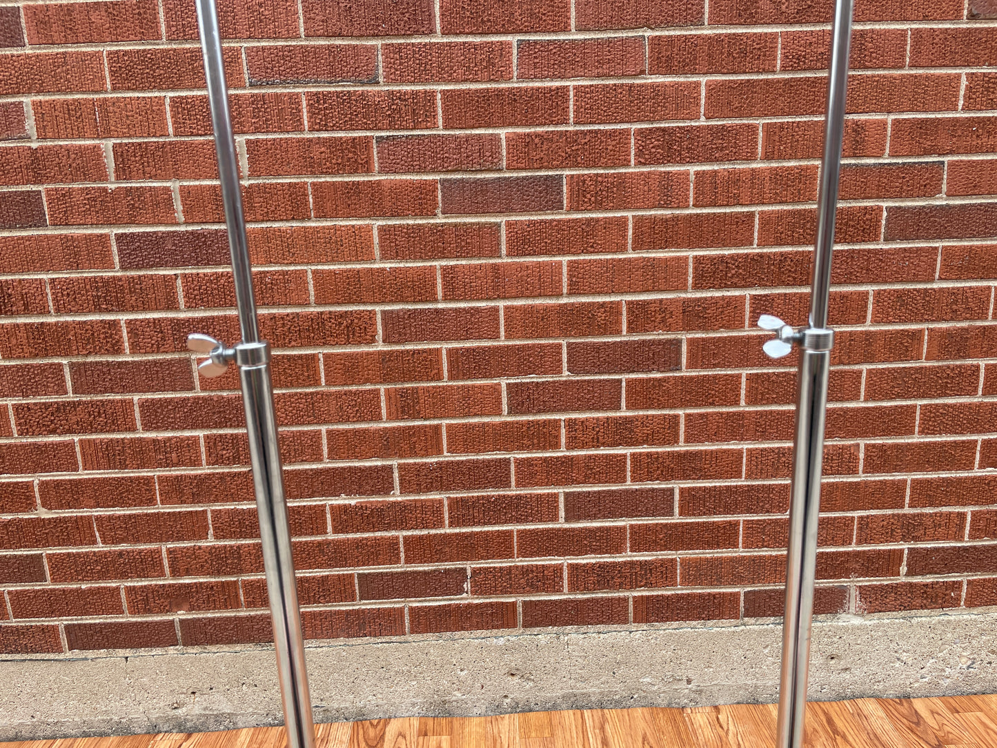 1960s Ludwig No. 1400 Straight Flat Base Cymbal Stand Pair (2pcs) #3 Teardrop Tilter