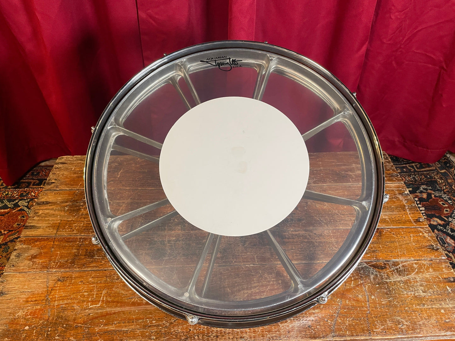 1970s Remo 16" Roto Tom Chrome Rototom Drum