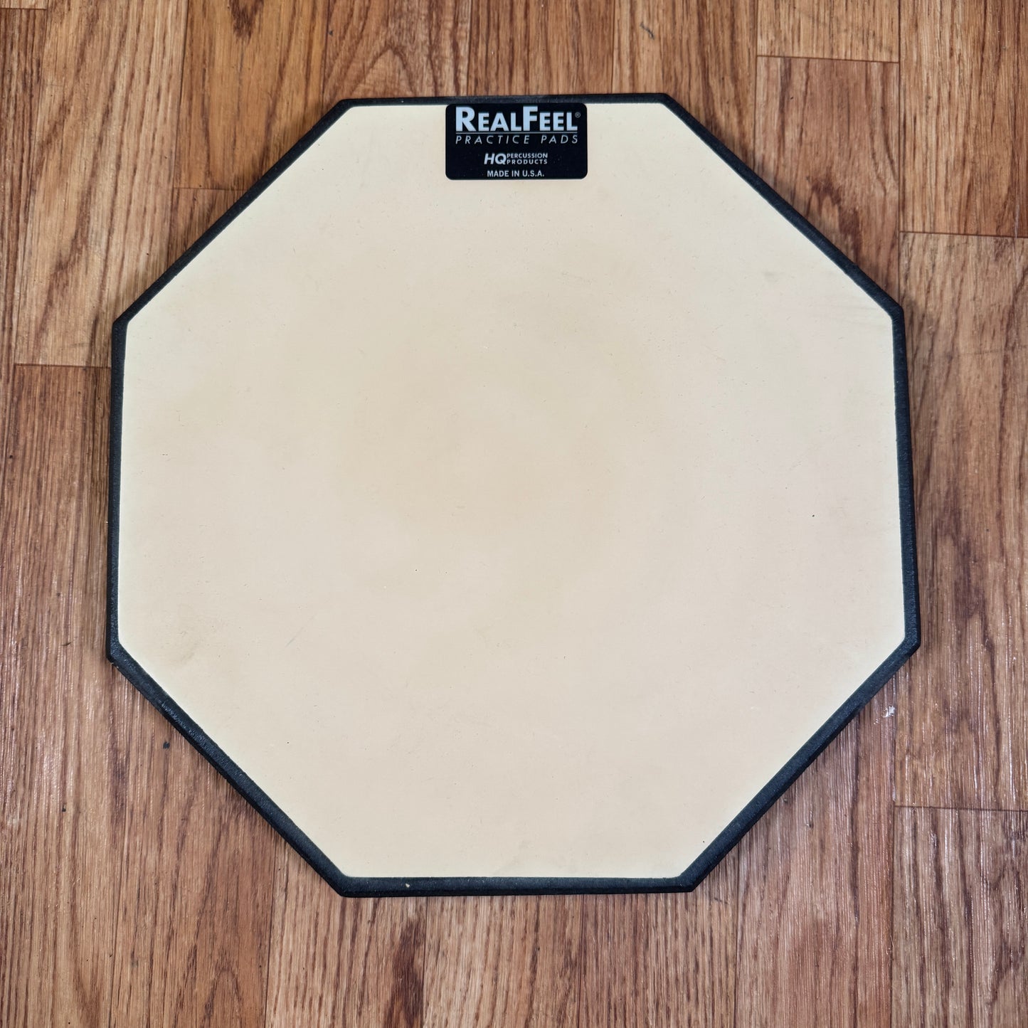 HQ Percussion 12" RealFeel Single Sided Practice Pad 1st Generation