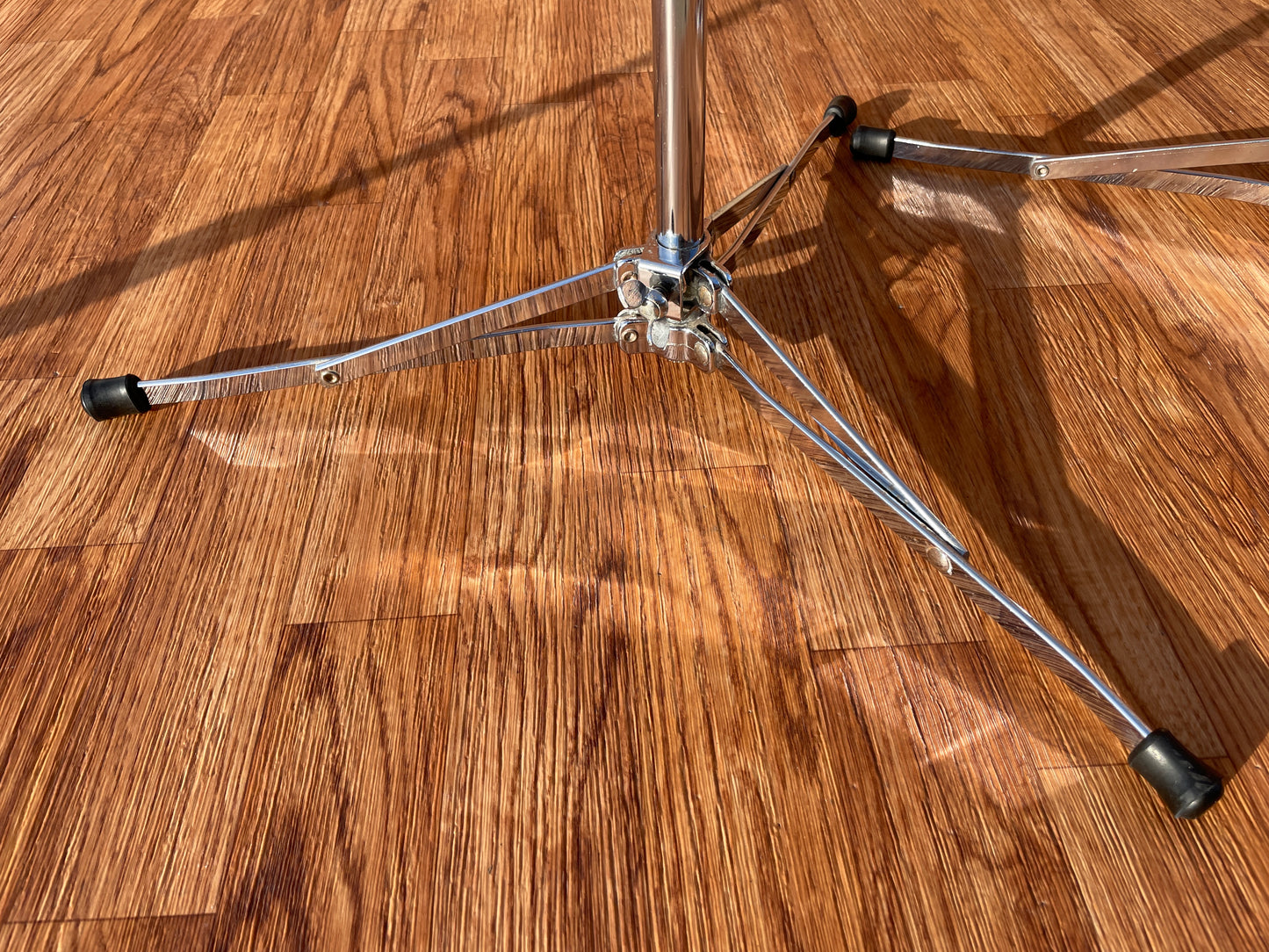 1960s Ludwig 1400 Flat Base Straight Cymbal Stand Pair (2 pcs.)