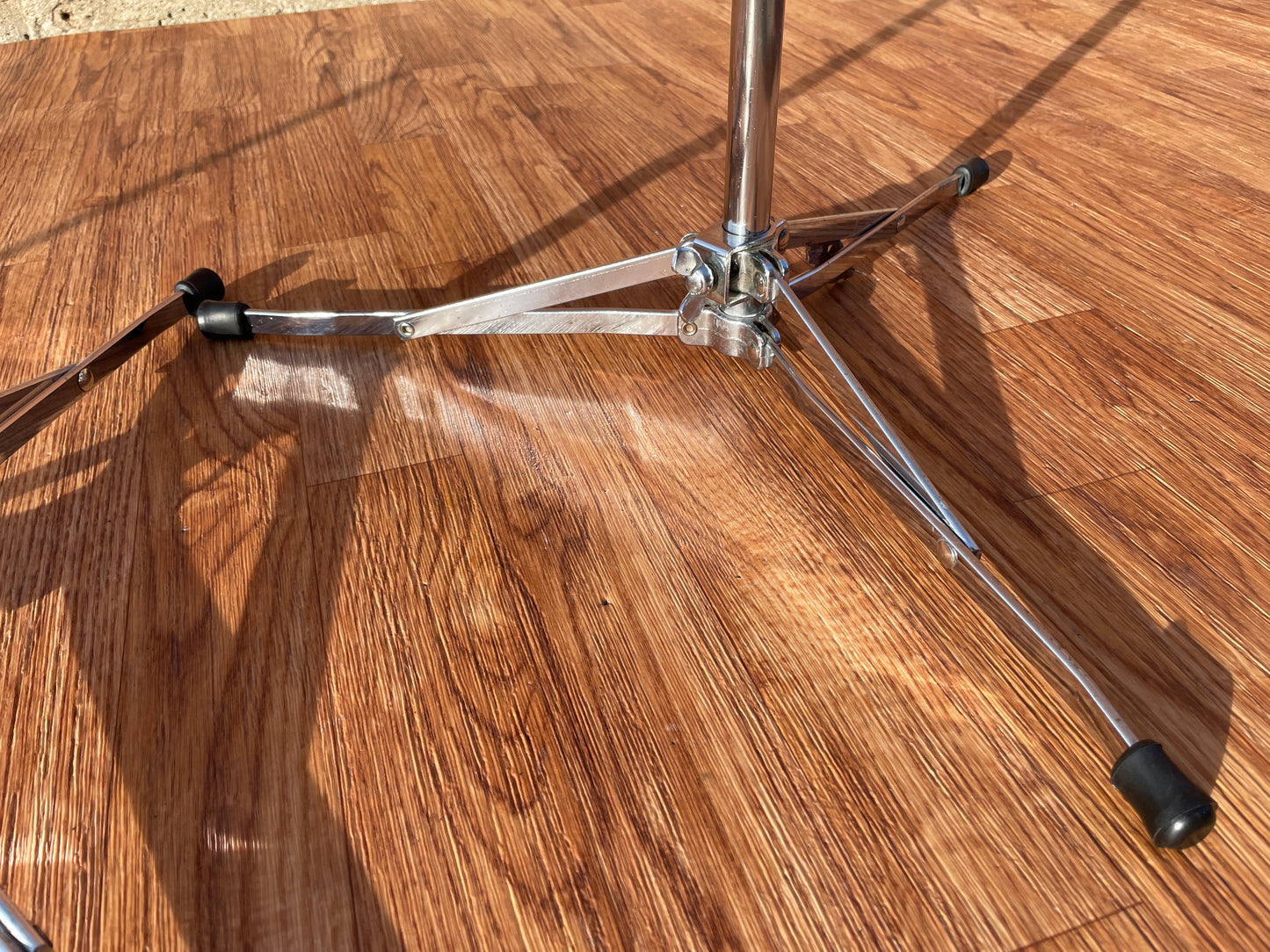 1960s Ludwig 1400 Flat Base Straight Cymbal Stand Pair (2 pcs.)