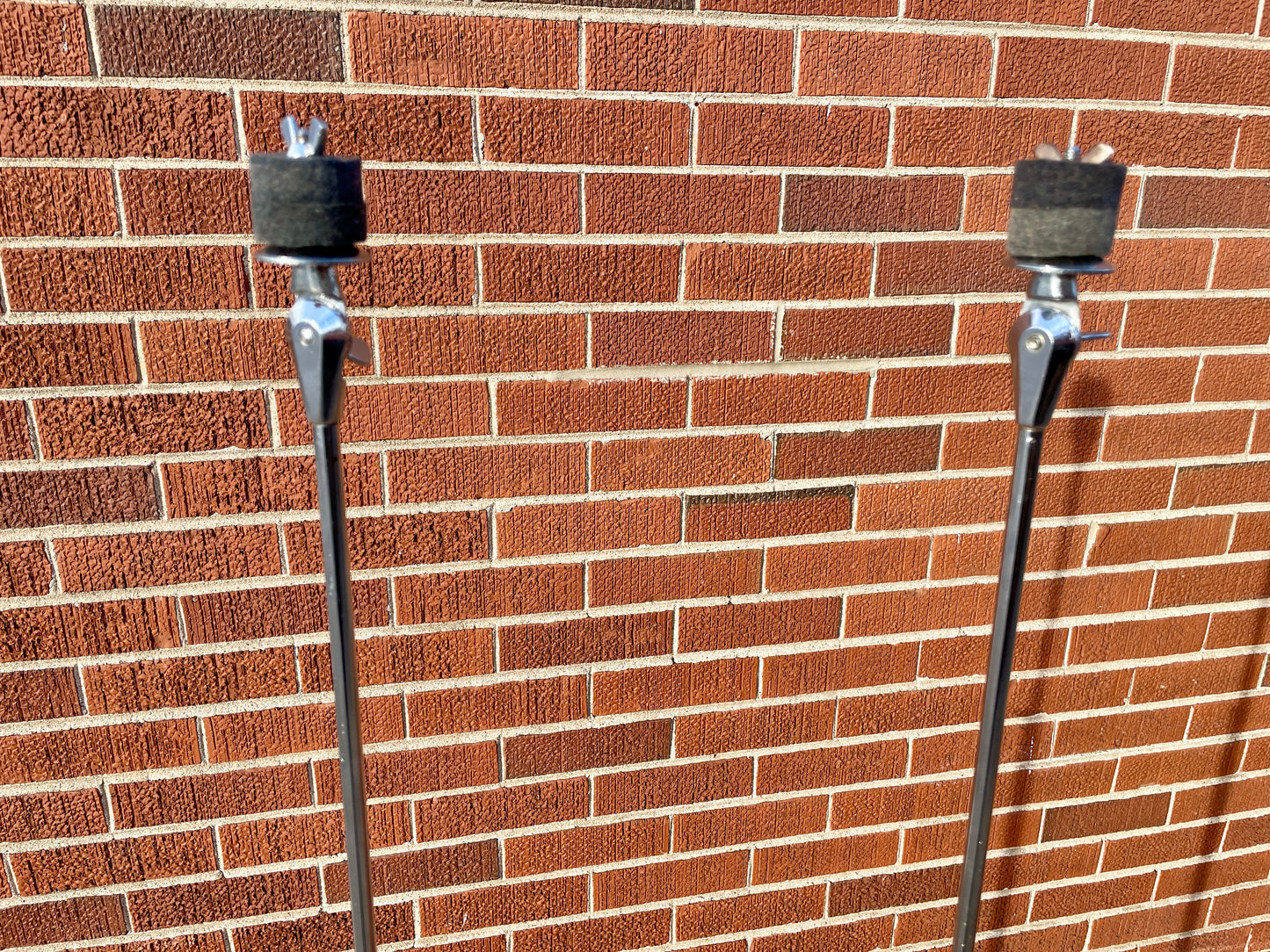 1960s Ludwig 1400 Flat Base Straight Cymbal Stand Pair (2 pcs.)