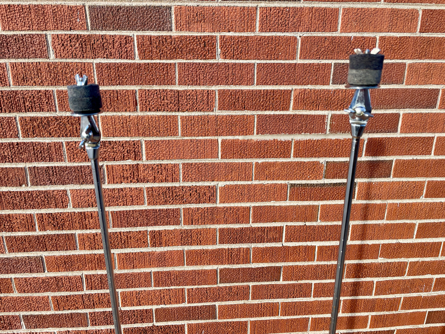 1960s Ludwig 1400 Flat Base Straight Cymbal Stand Pair (2 pcs.)