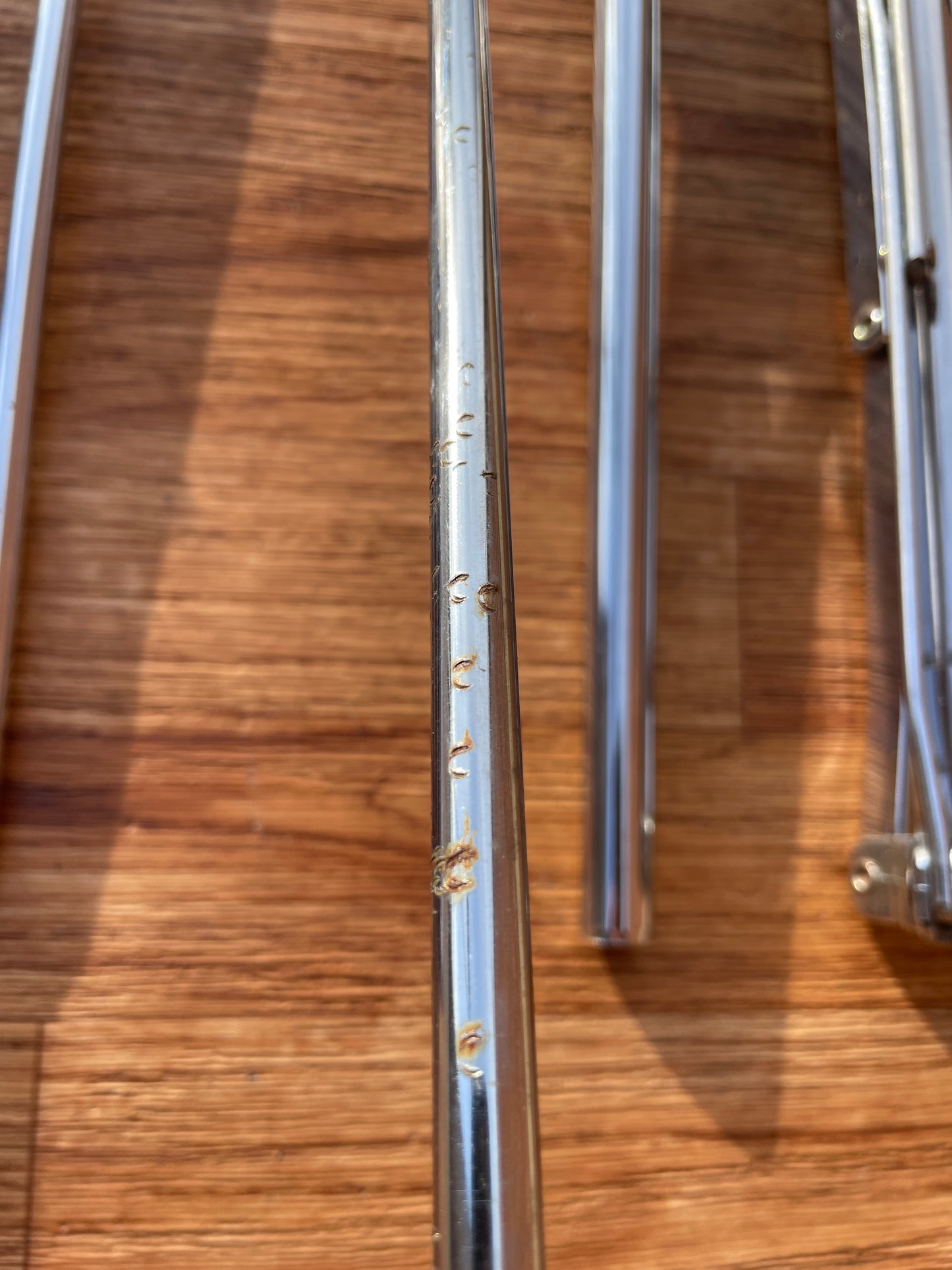 1960s Ludwig 1400 Flat Base Straight Cymbal Stand Pair (2 pcs.)