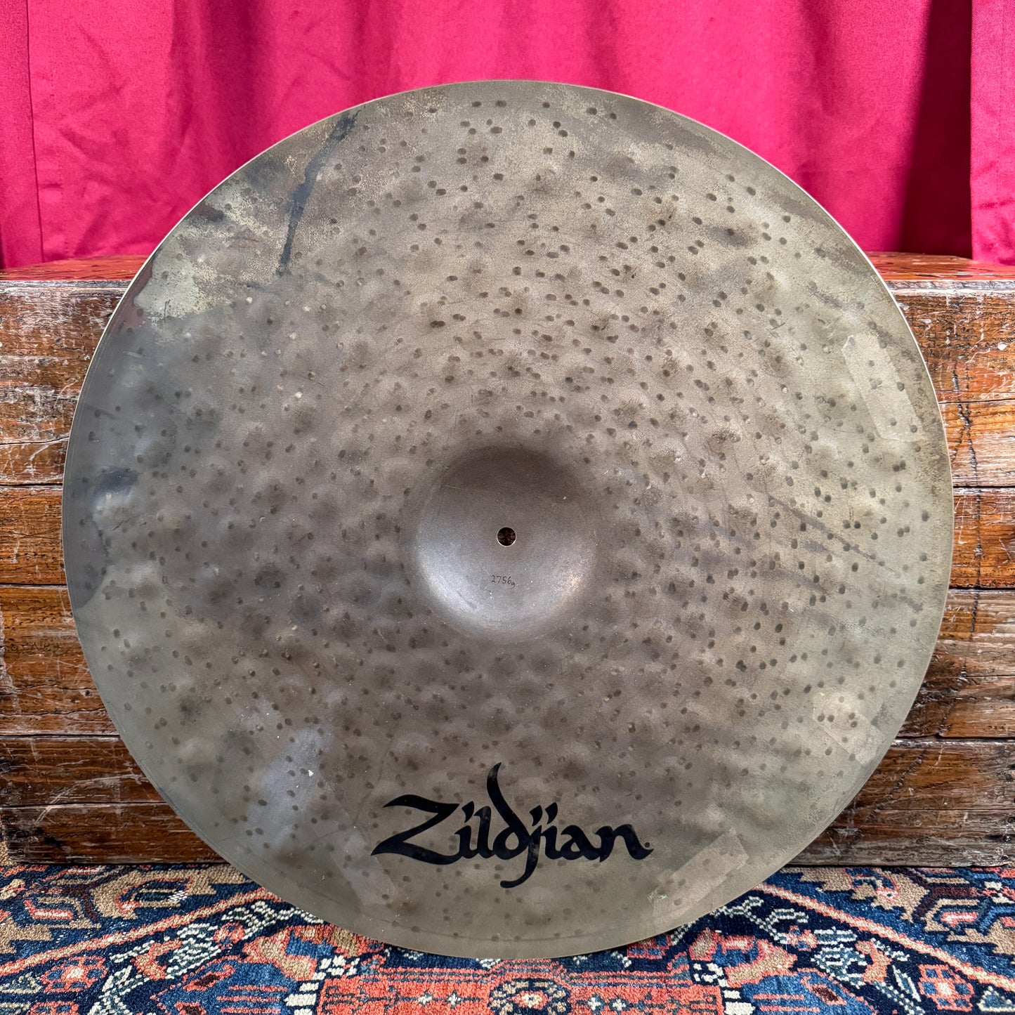22" Zildjian K Custom Dry Light Ride Cymbal 2756g *Video Demo*