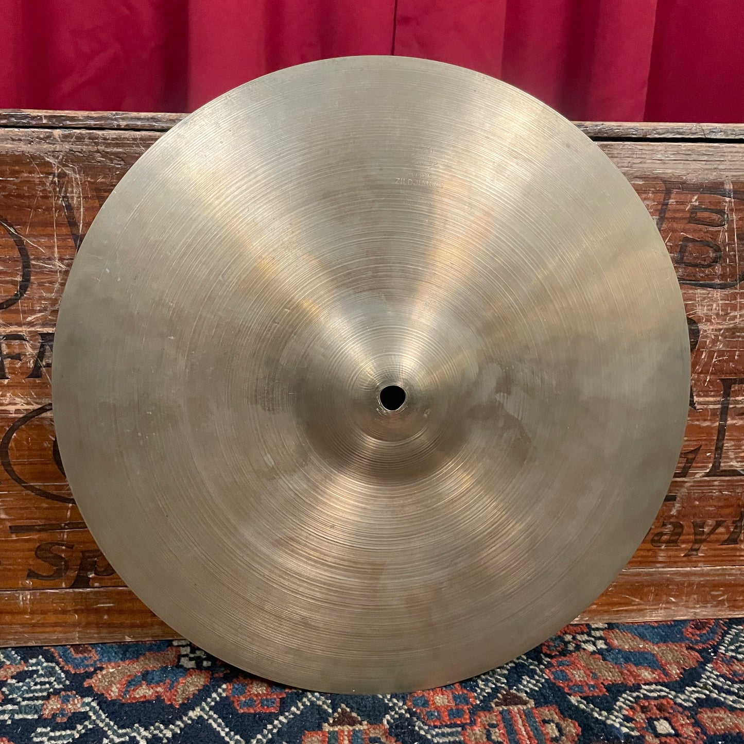 14" Zildjian A 1960s Hi-Hat Single / Splash Cymbal 728g *Video Demo*