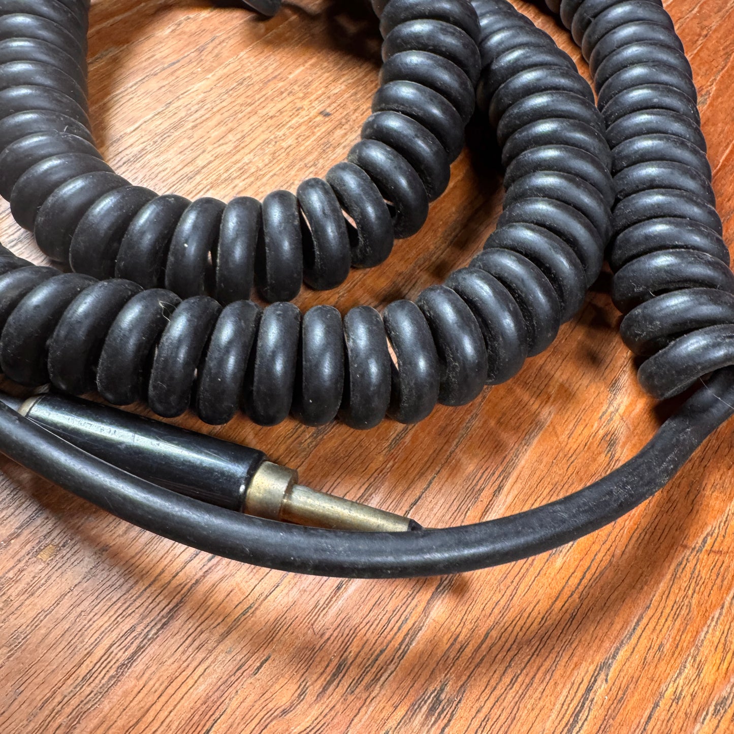 Vintage 1970s Electro-Harmonix Coiled Guitar Instrument Cable Coil
