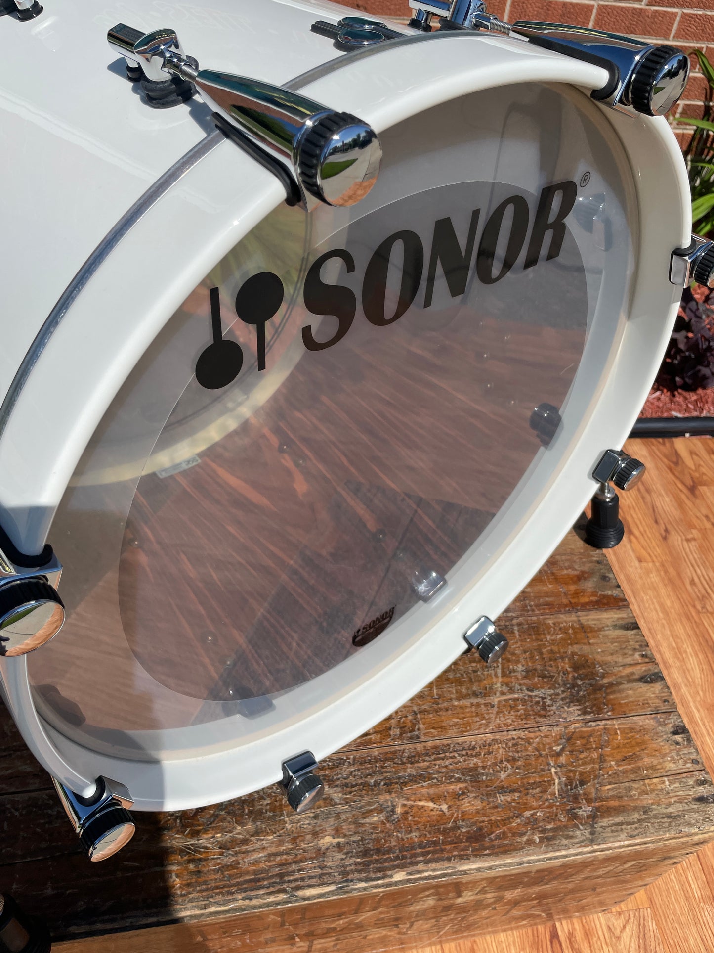 Sonor SQ2 14x20 Maple Medium Bass Drum Pure White
