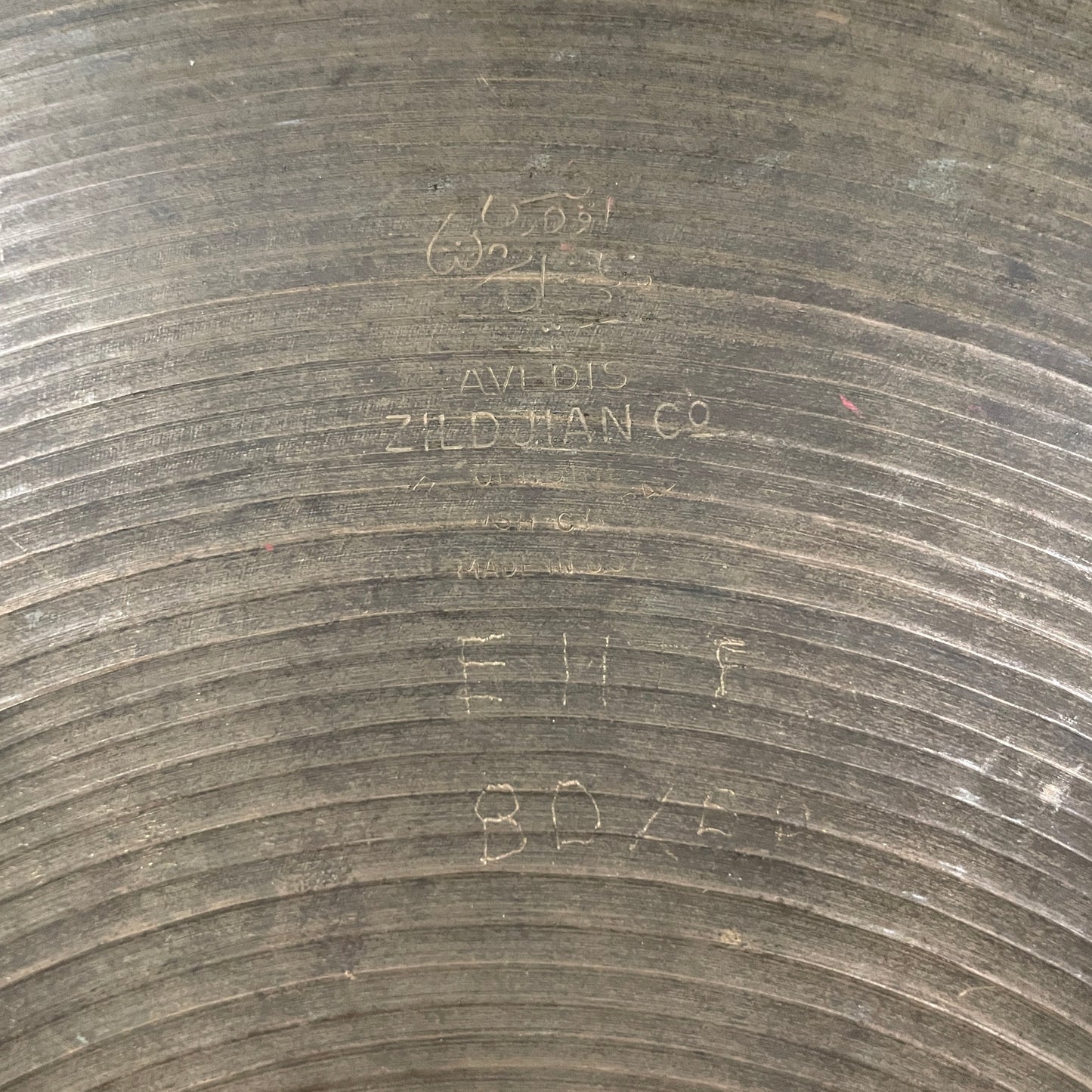 14" Zildjian A 1970s New Beat Hi-Hat Cymbal Pair 1010g/1178g
