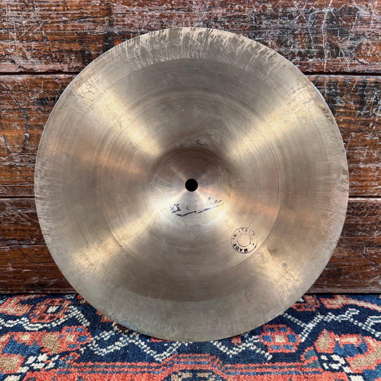 11" Gretsch Ajaha 1950s Paper Thin Splash Trap Cymbal 304g Made in Italy *Video Demo*