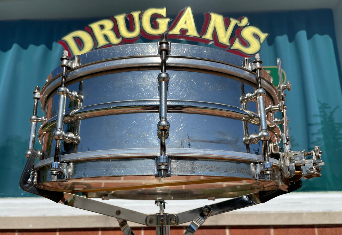 1920s Ludwig 5x14 Super Ludwig No. 231 Snare Drum 2 pc Shell