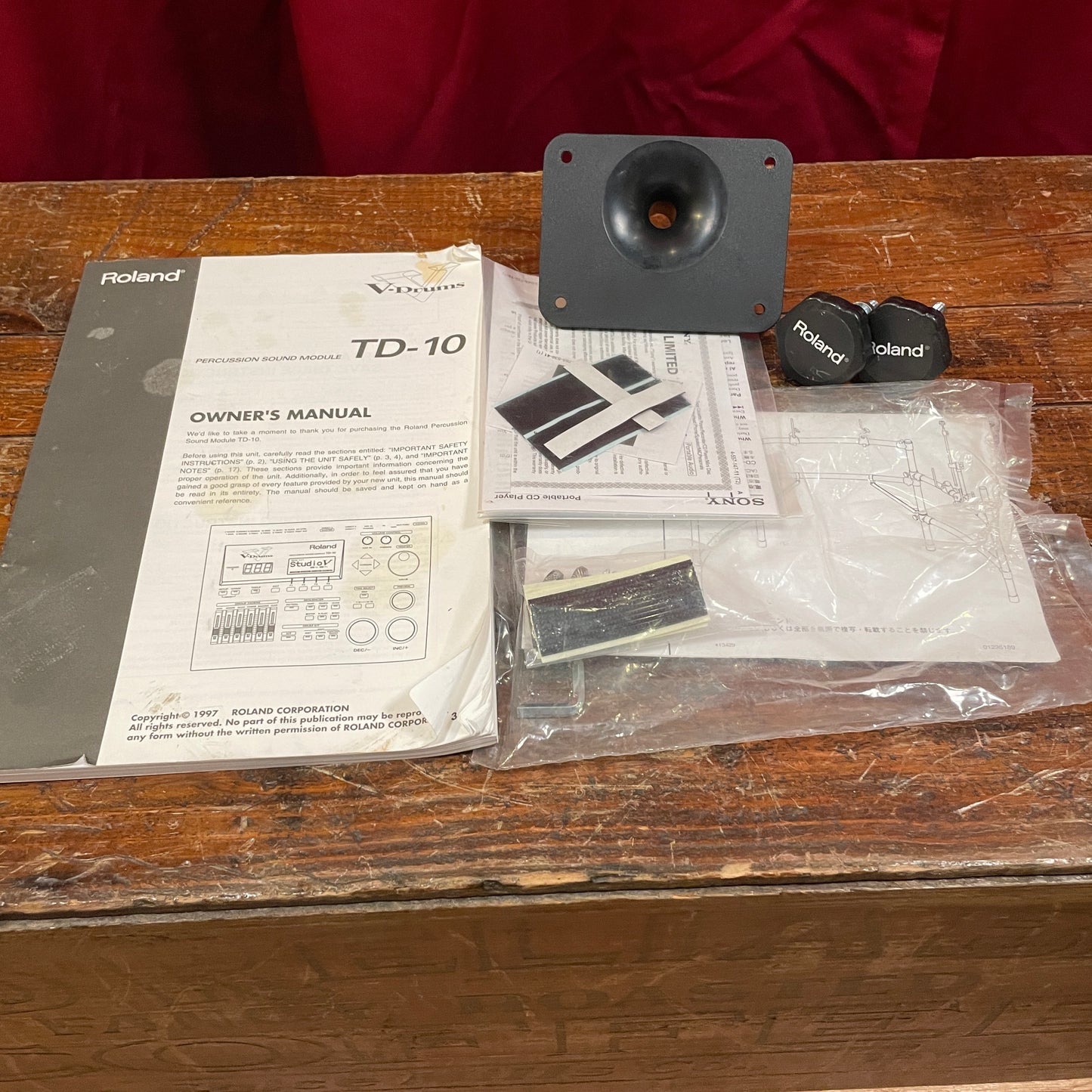 Roland TD-10 V-Drum Kit Electronic Drum Set