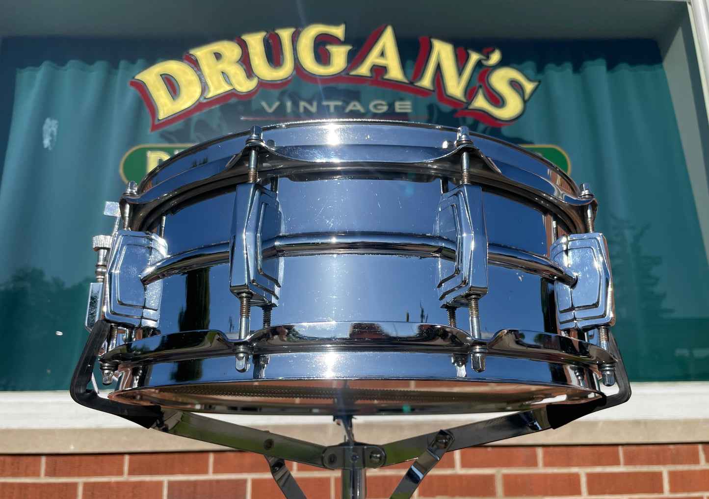 1970s Ludwig 5x14 Supraphonic LM400 Snare Drum
