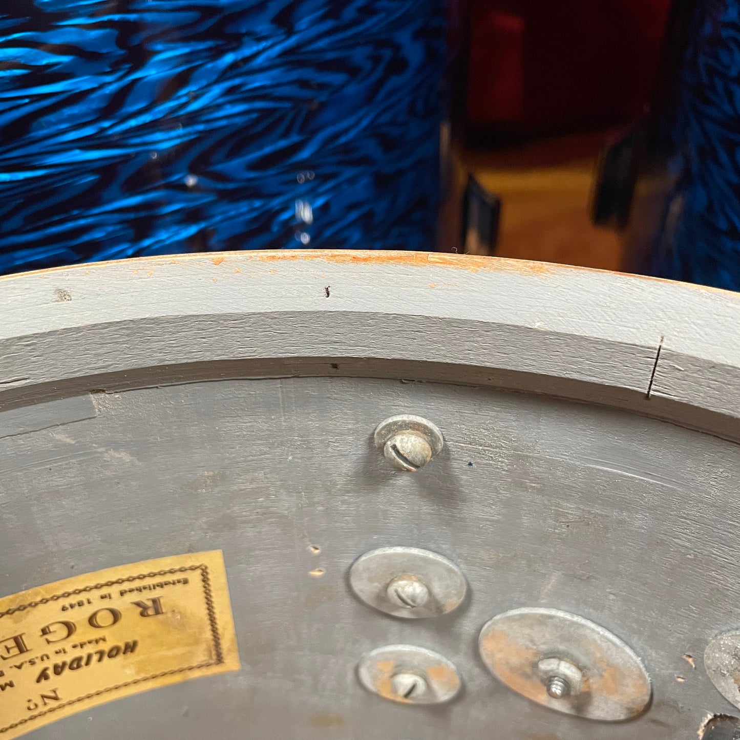 1960s Rogers Holiday Cleveland Swingtime 20/12/16 3ply Blue Onyx