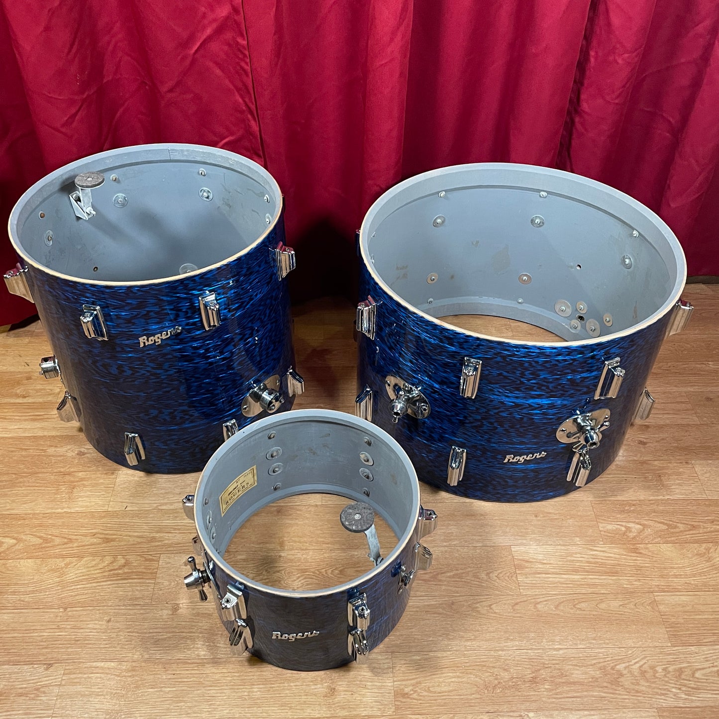 1960s Rogers Holiday Cleveland Swingtime 20/12/16 3ply Blue Onyx