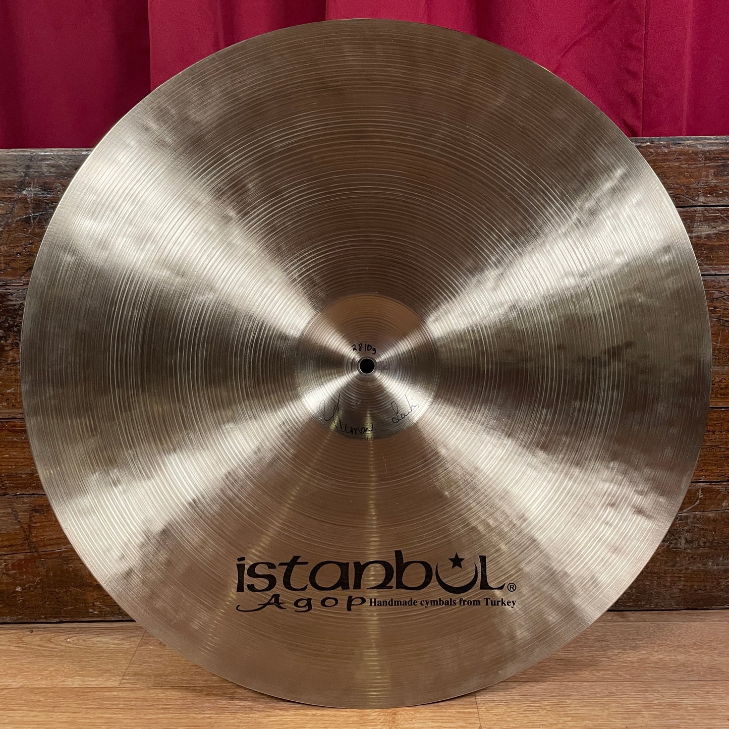 22" Istanbul Agop Sterling Crash Ride Cymbal 2810g *Video Demo*