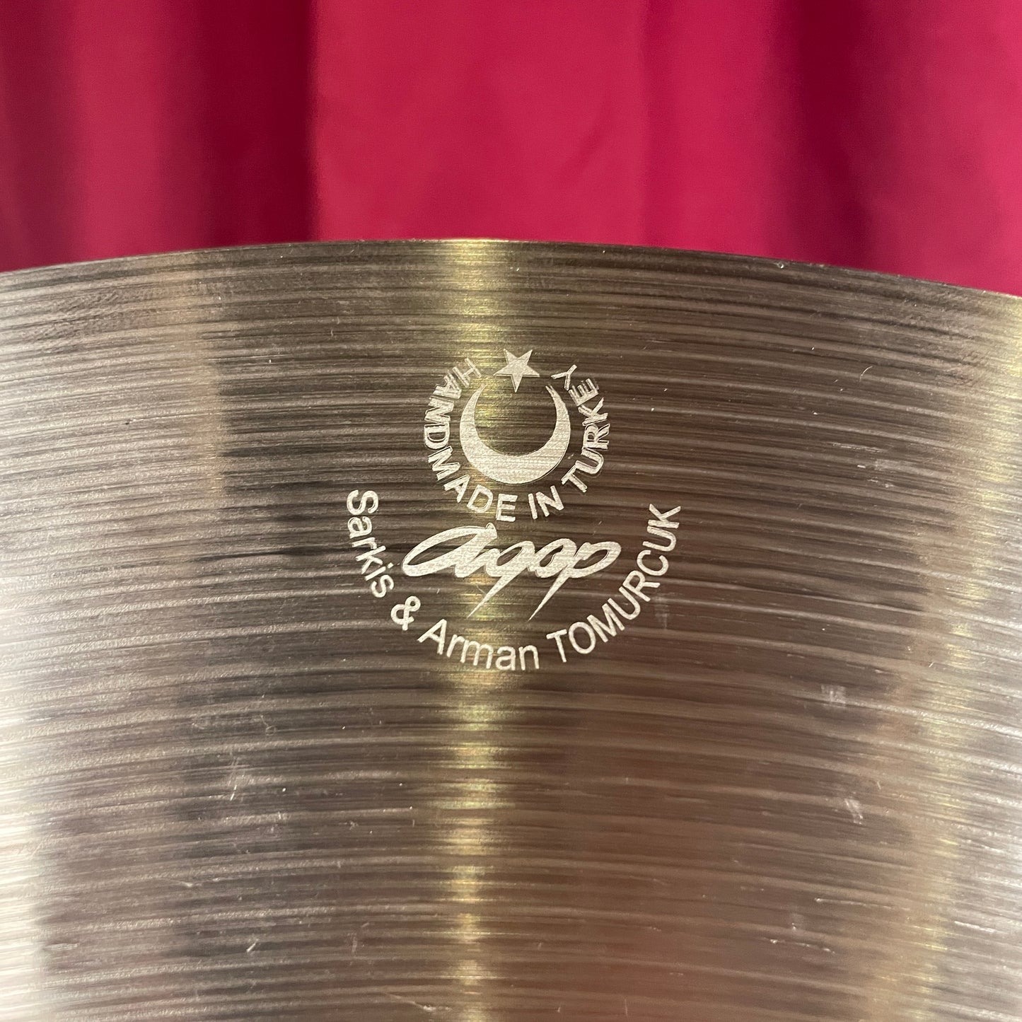 22" Istanbul Agop Sterling Crash Ride Cymbal 2810g *Video Demo*