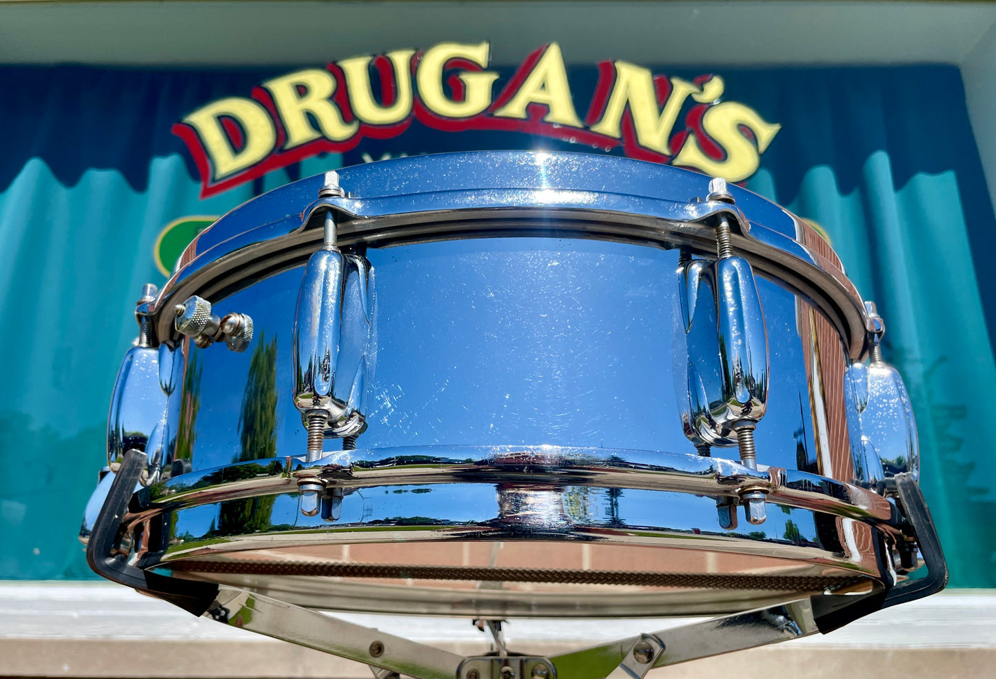 1960s Slingerland 5x14 Radio King 8-Lug No. 134 Snare Drum COB