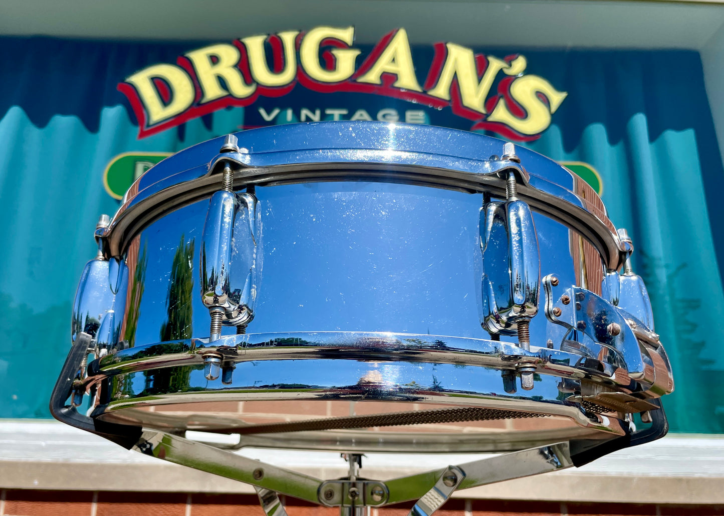 1960s Slingerland 5x14 Radio King 8-Lug No. 134 Snare Drum COB