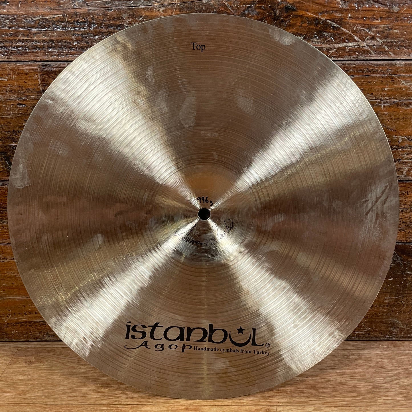 15" Istanbul Agop Traditional Dark Hi-Hat Cymbal Pair 996g/1254g *Video Demo*