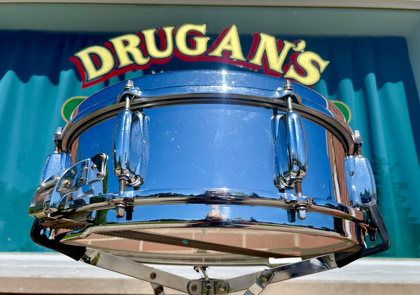 1960s Slingerland 5x14 Radio King 8-Lug No. 134 Snare Drum COB